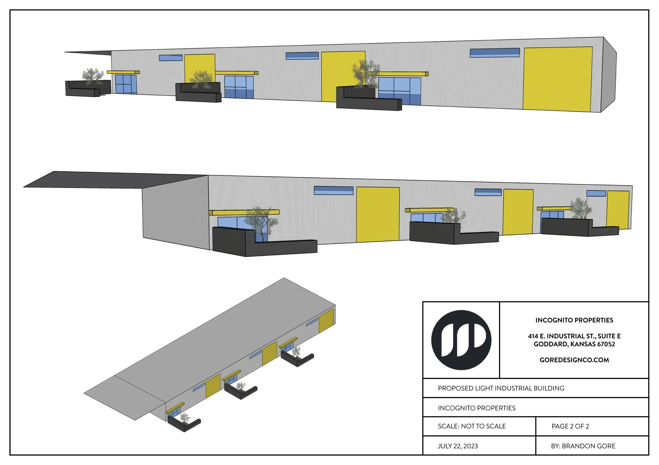 Commercial flex space for sale Goddard KS.