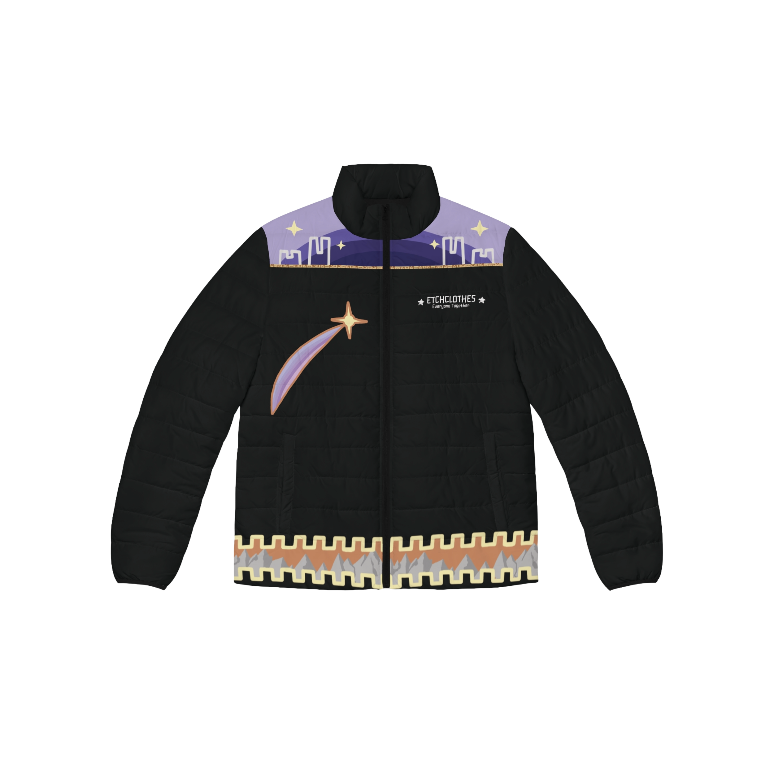 ETCH SHOOTING STAR PUFFER