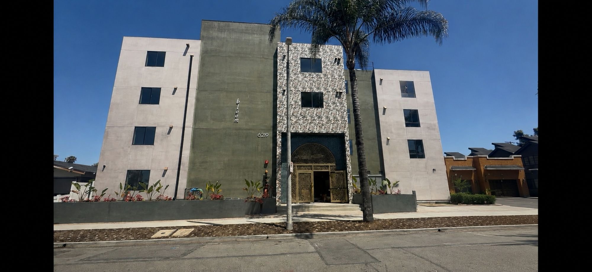 Bloom Outside of Building