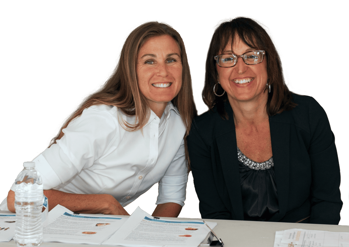 Robin Martinez and Nicki Cometa at the first E.A.T. event