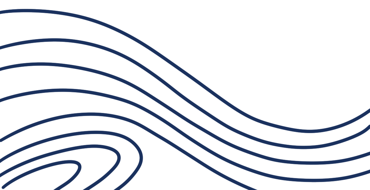 A ripple/wave illustration with blue lines