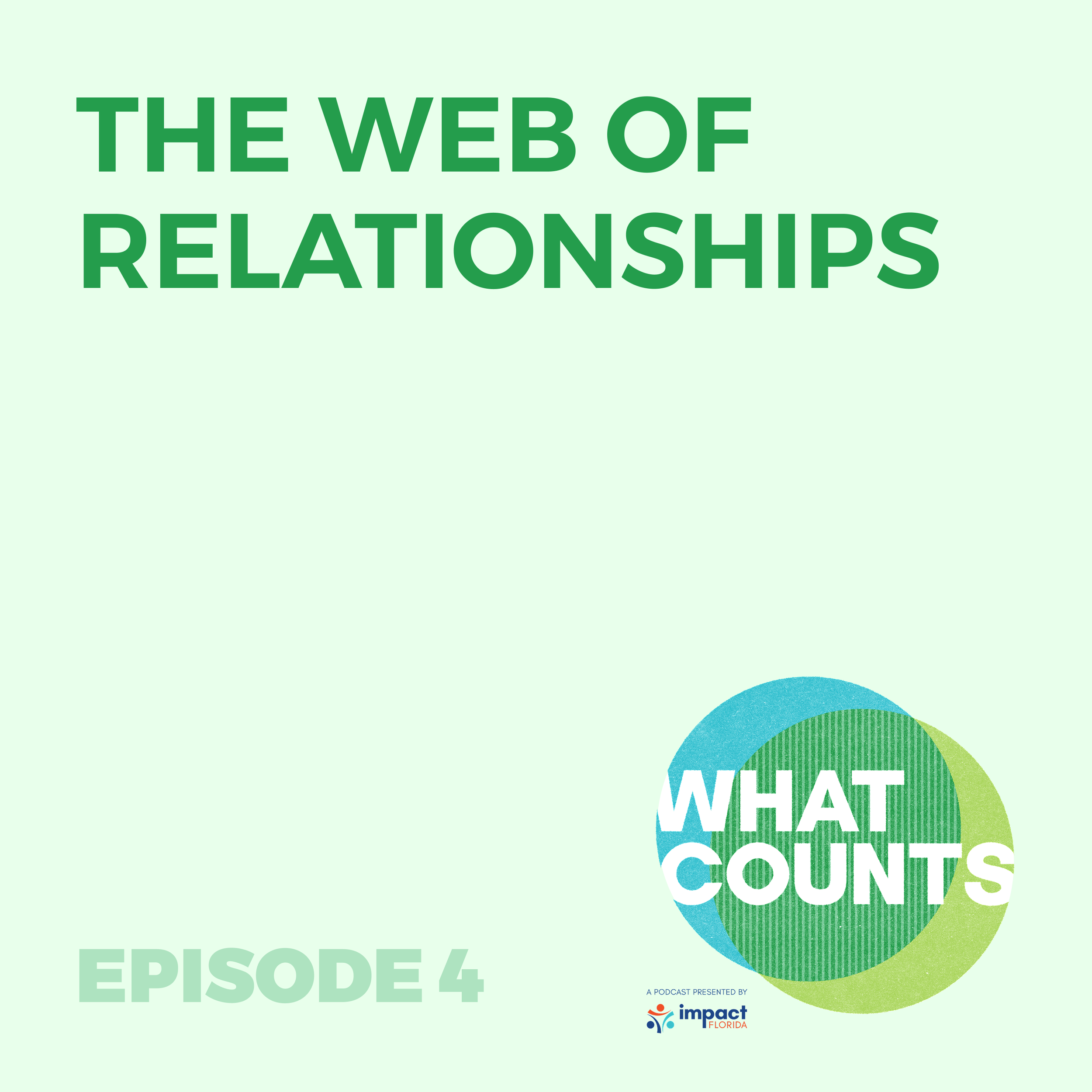 What Counts Episode 4: The web of relationships