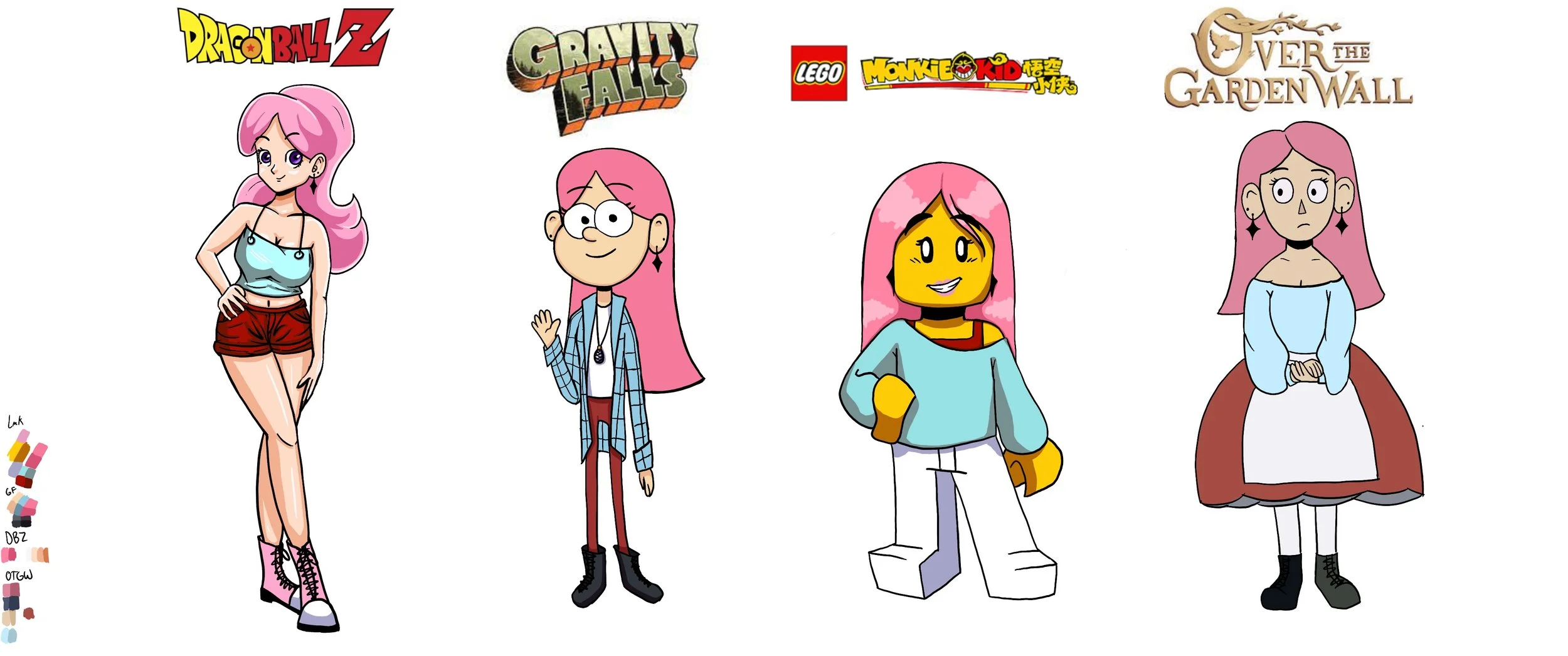 Exercise: Drawing One Character in different styles