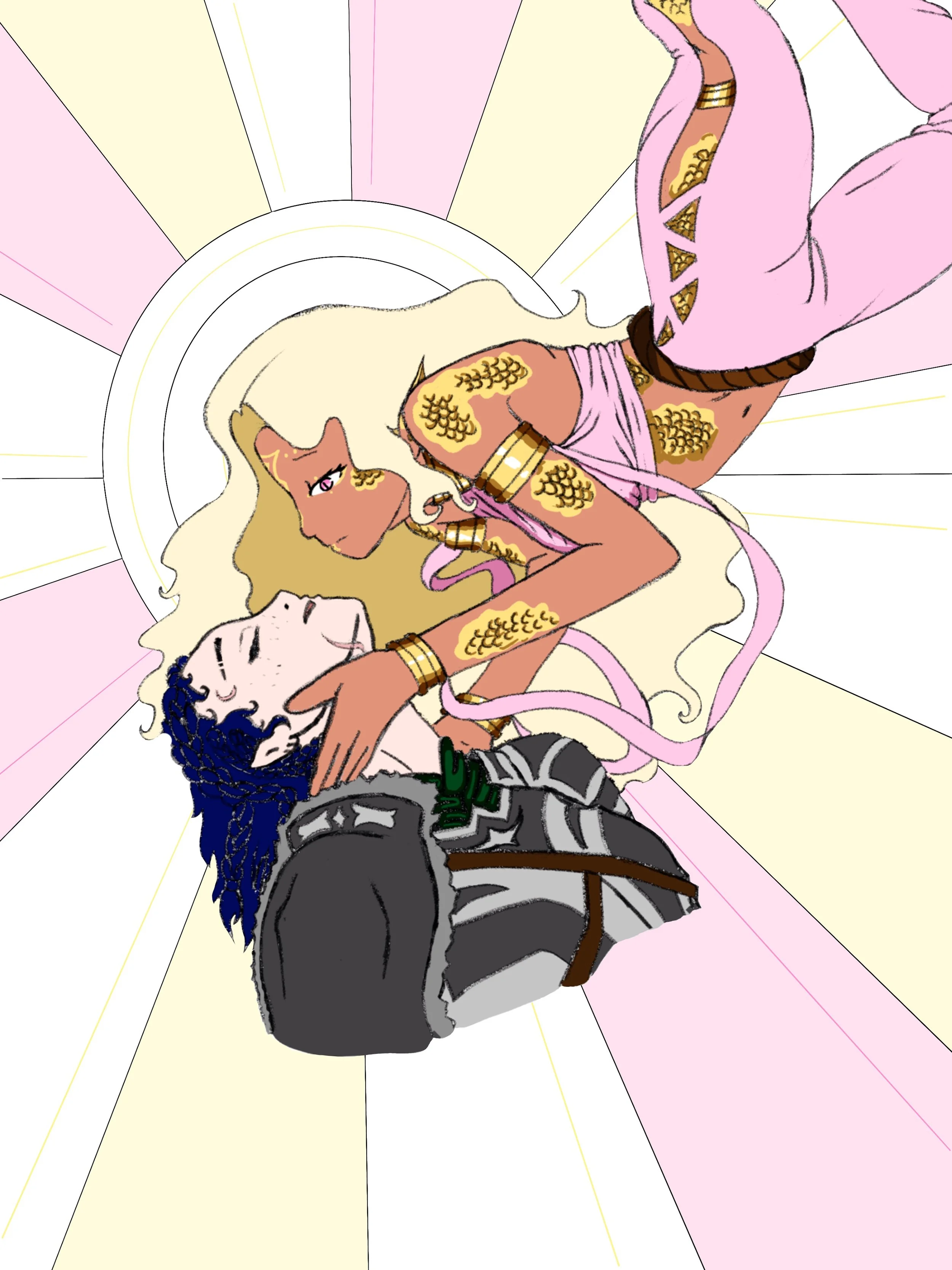 Journey for the Sun: Character Design Concept Art for Sabe and Sunahana 1