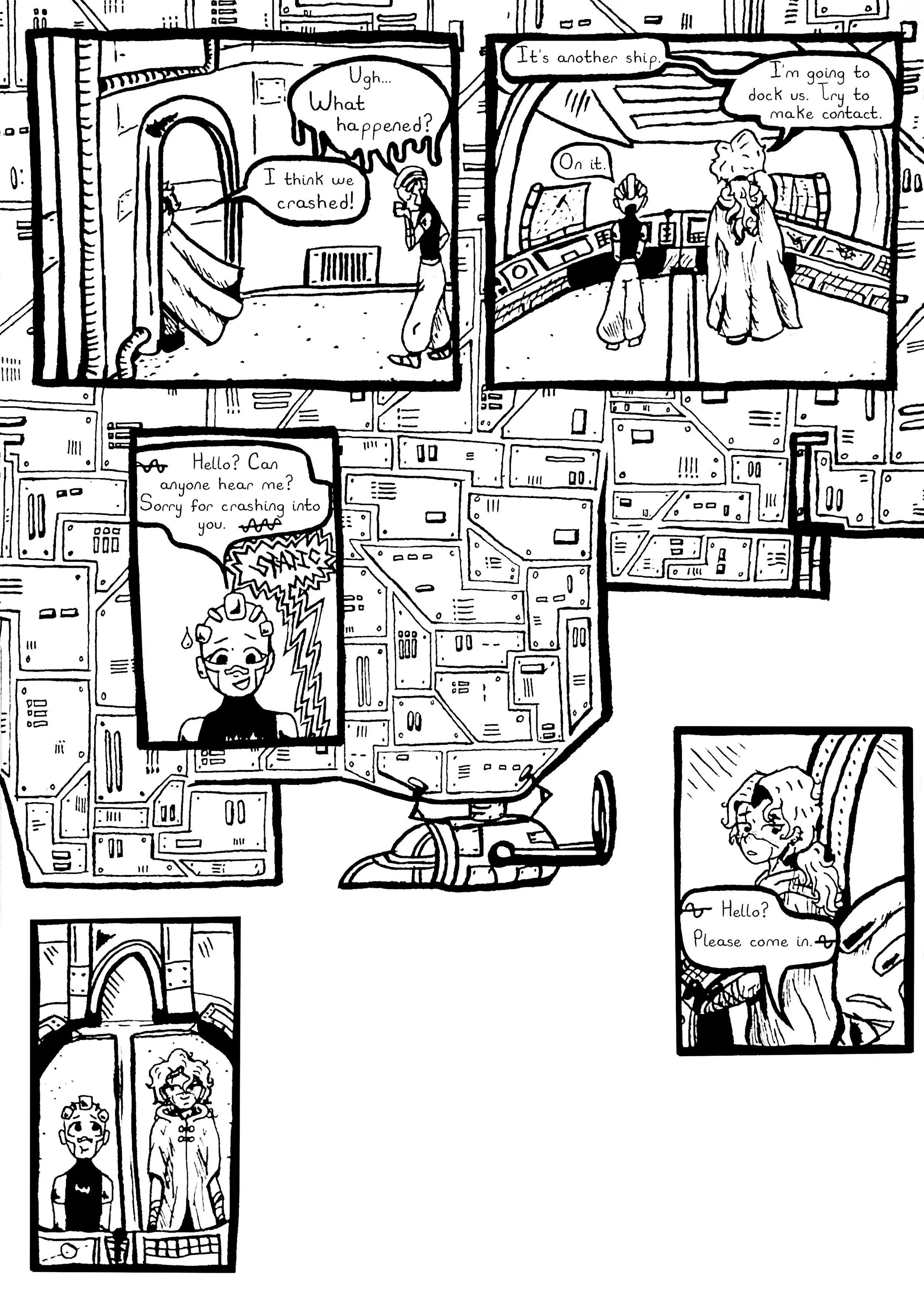 Page from Opportunity, Curiosity, Explorer Concept: Environment Design