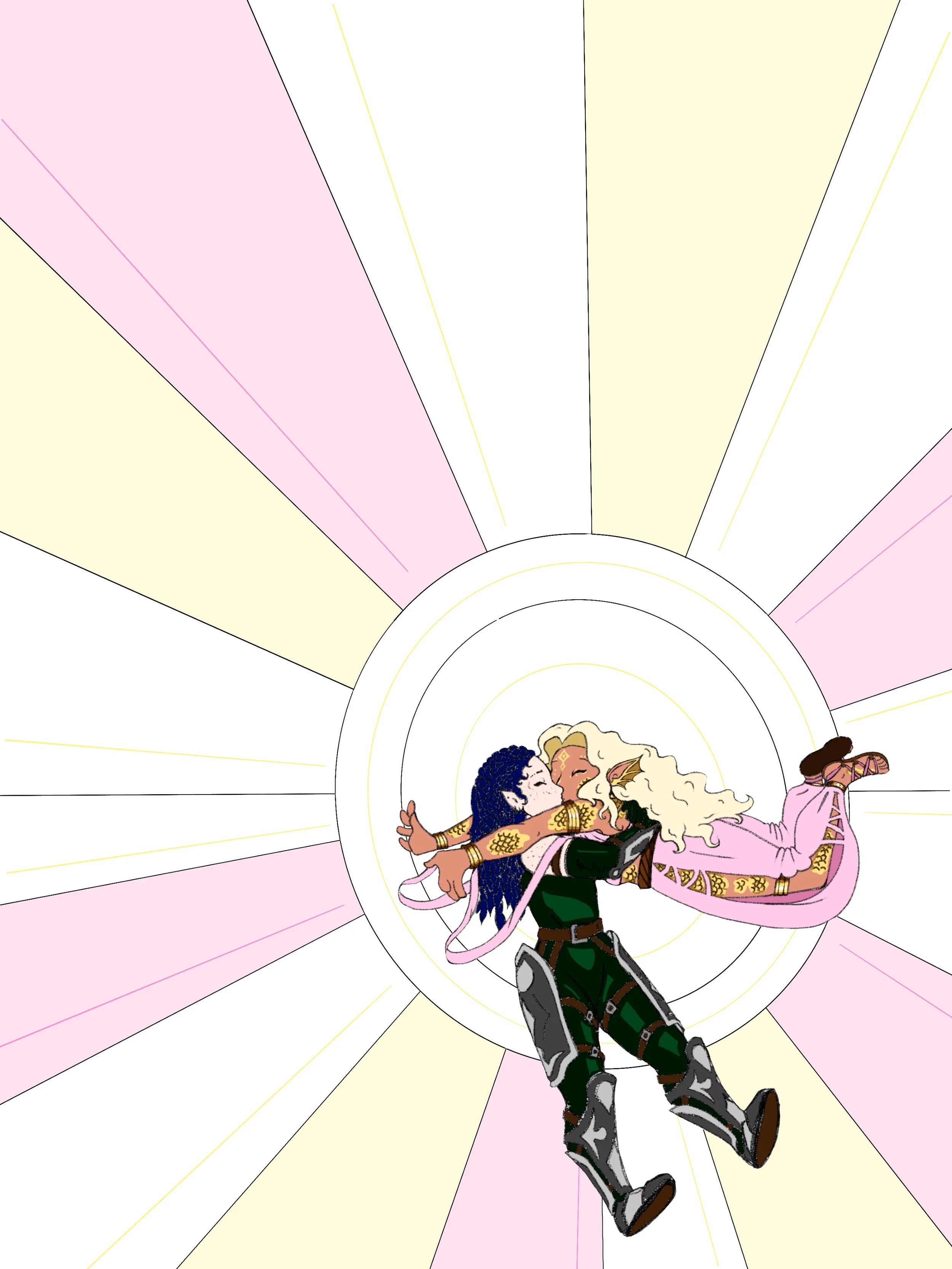 Journey for the Sun: Character Design Concept Art for Sabe and Sunahana 2