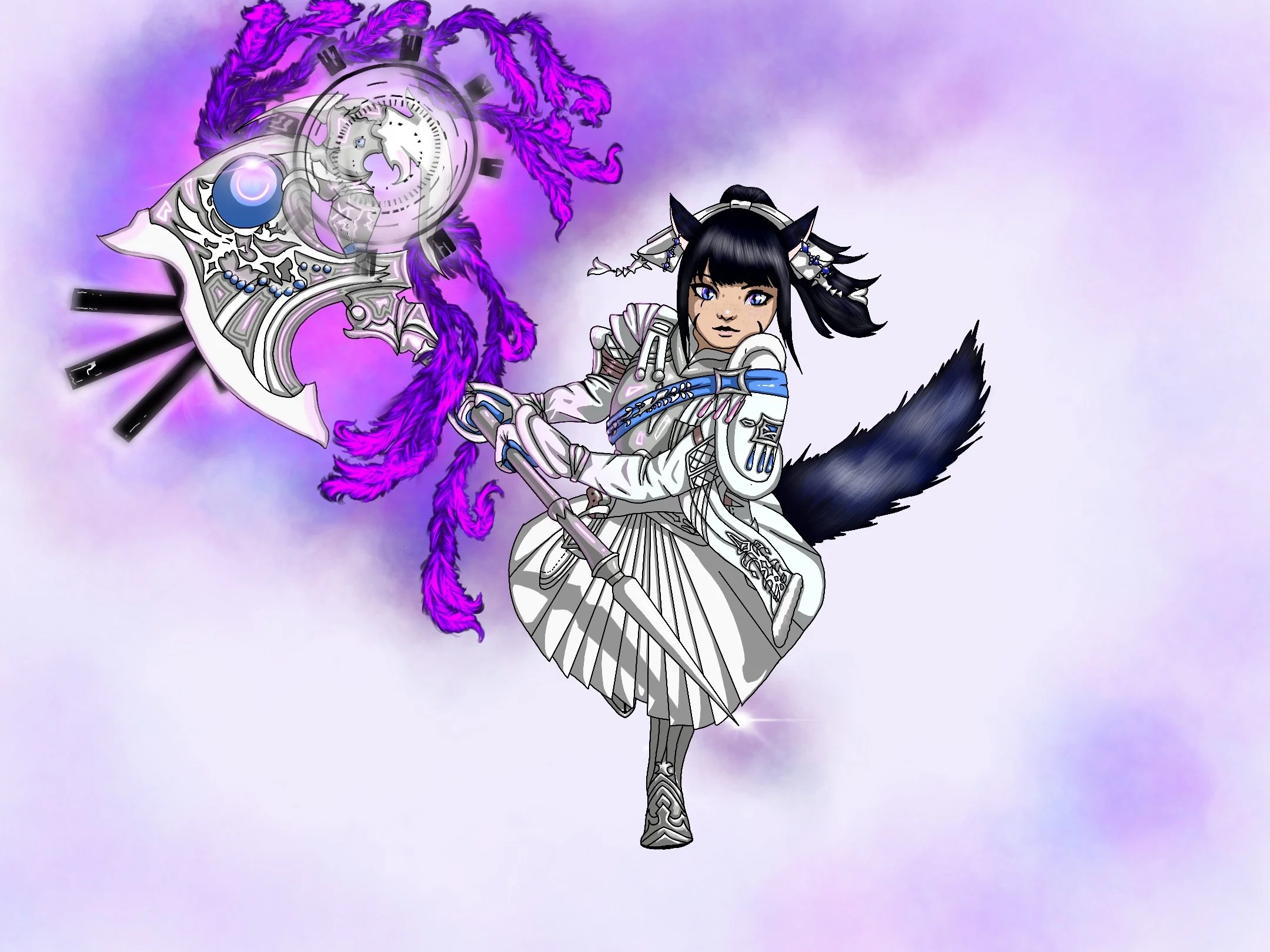 Commission for Zenthya : Final Fantasy XIV Character