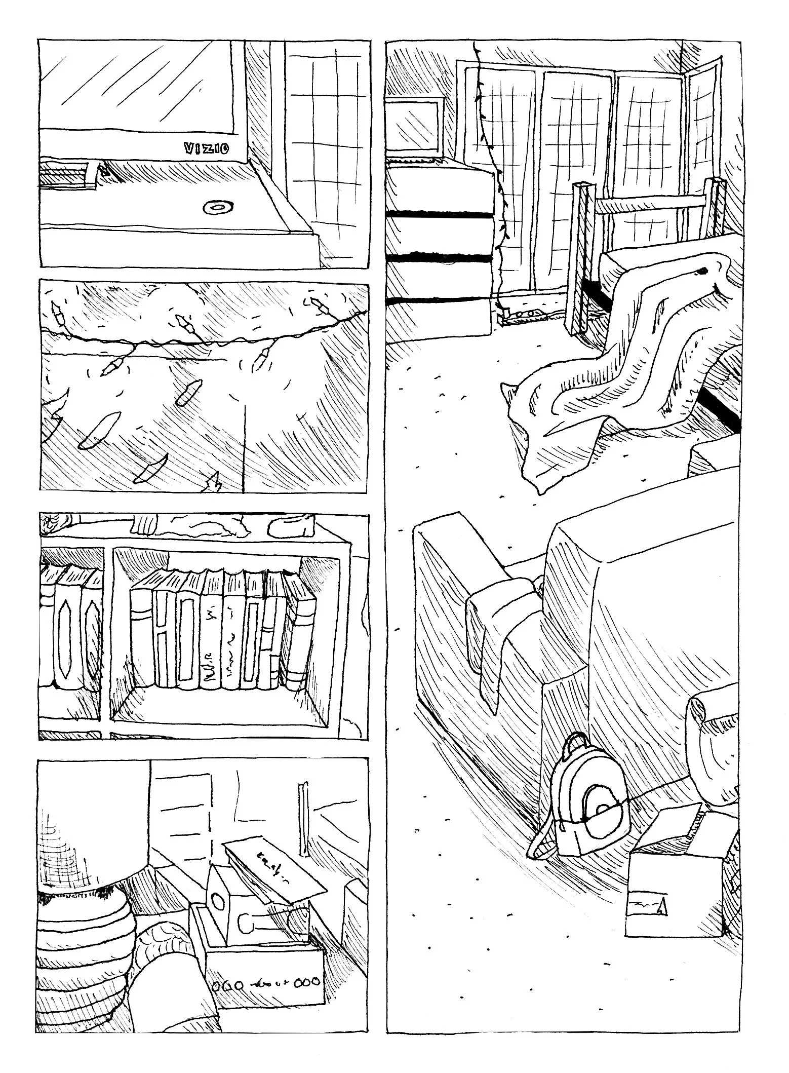 One Page Comic: New Home