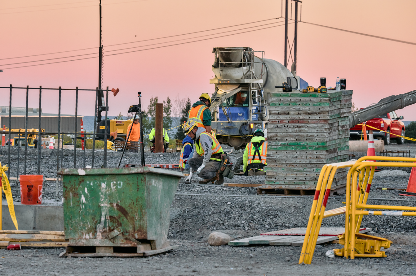  pallet recycling at the Lake Mariner facility 