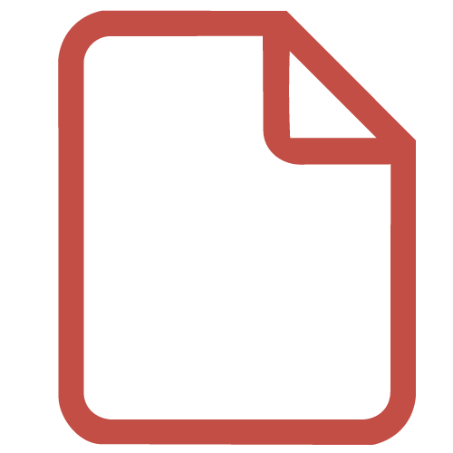 Icon in Form eines Dokuments für die Spalte Nachlass