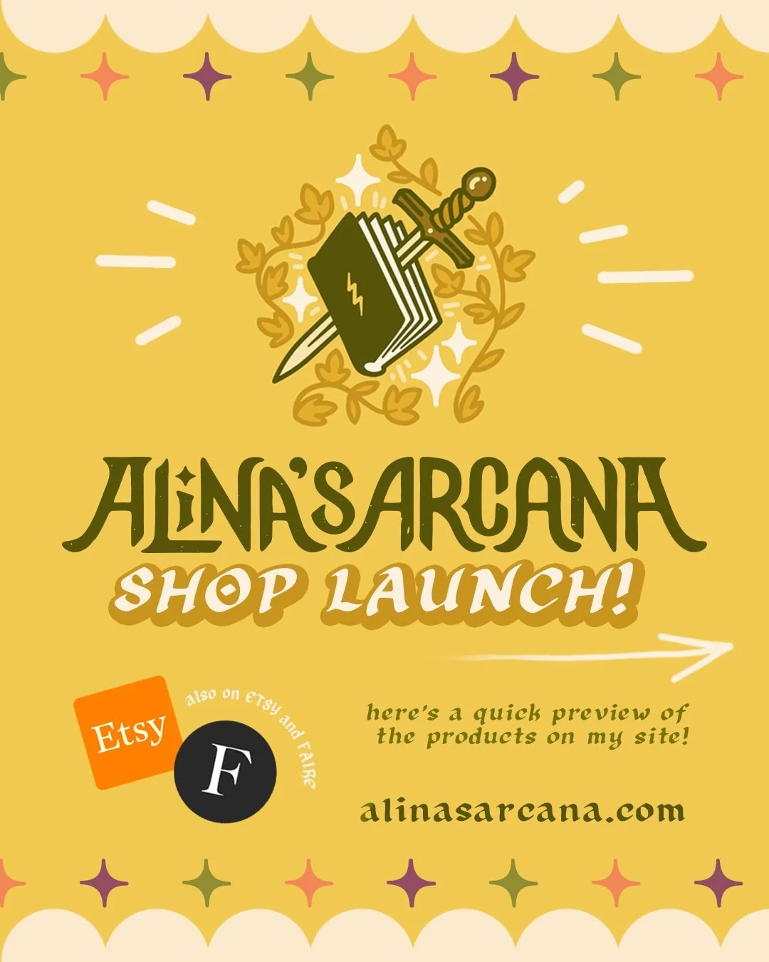 AHHH SHOP LAUNCH TODAY!! 💫

annnnnnd my internet is down so I can&rsquo;t fix anything!!!!! the trials of a tiny tiny business 🫠

I hope you guys find something you like amongst the prints and stickers and bookmarks, I CANT FUCKIN WAIT to add all o