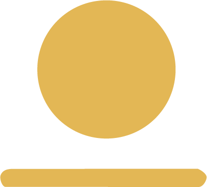 Geometric drawing of an outline square with sections divided by vertical, horizontal, and diagonal lines.