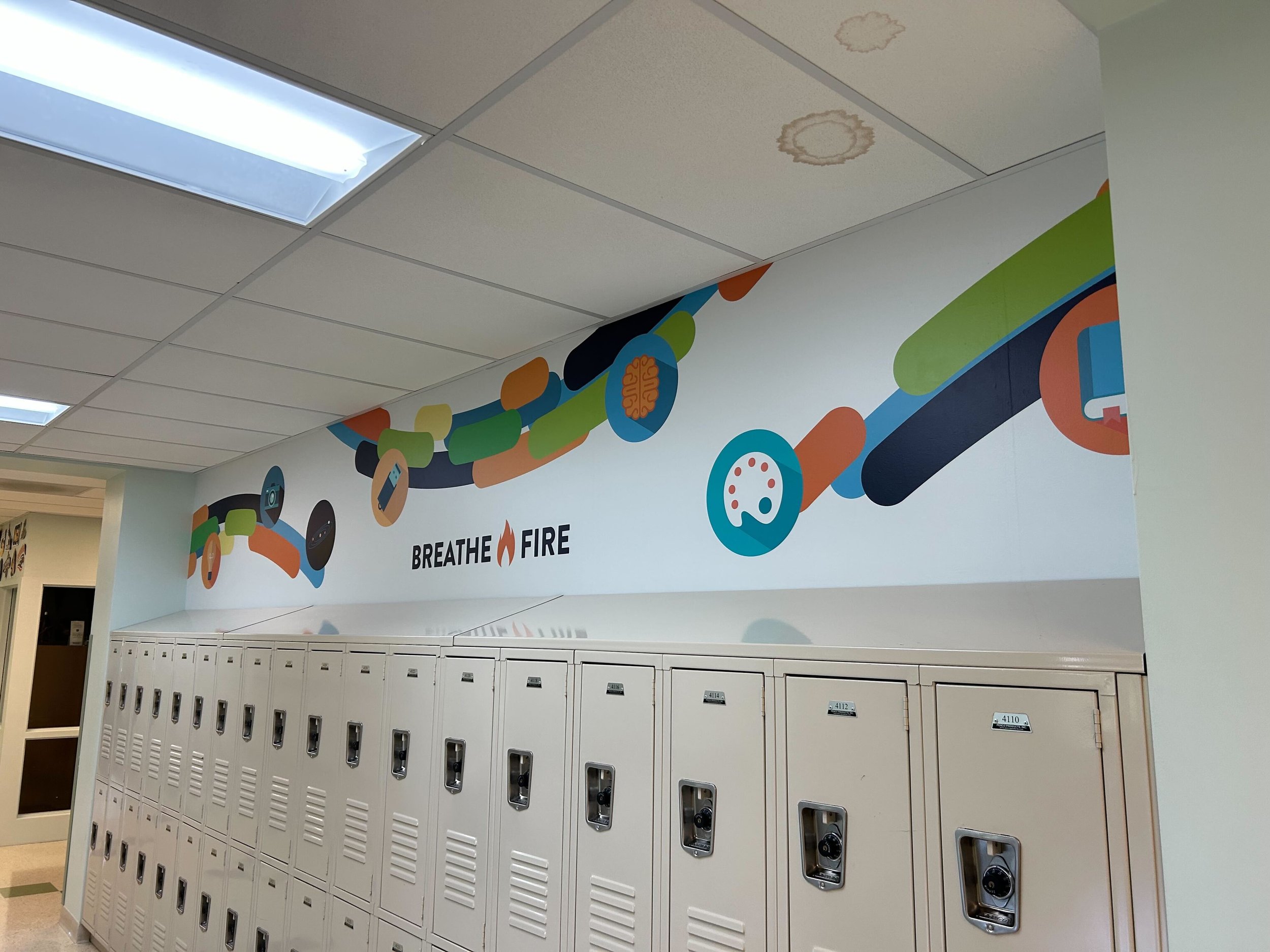 School Environmental graphics