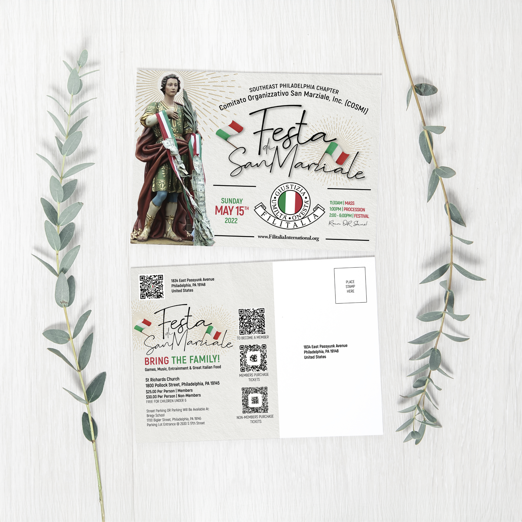 Double Sided Postcards