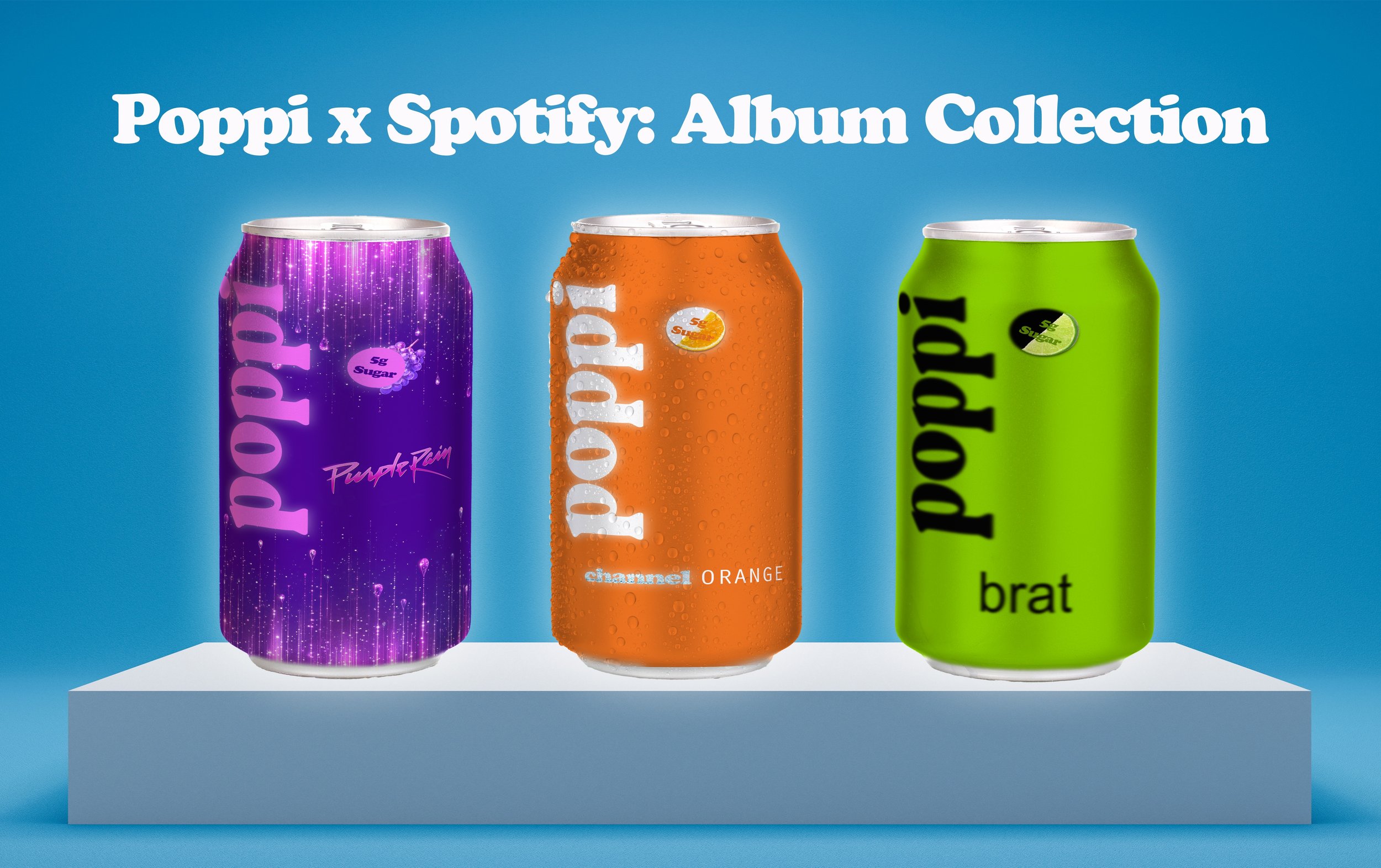 Poppi x Spotify Concept Campaign