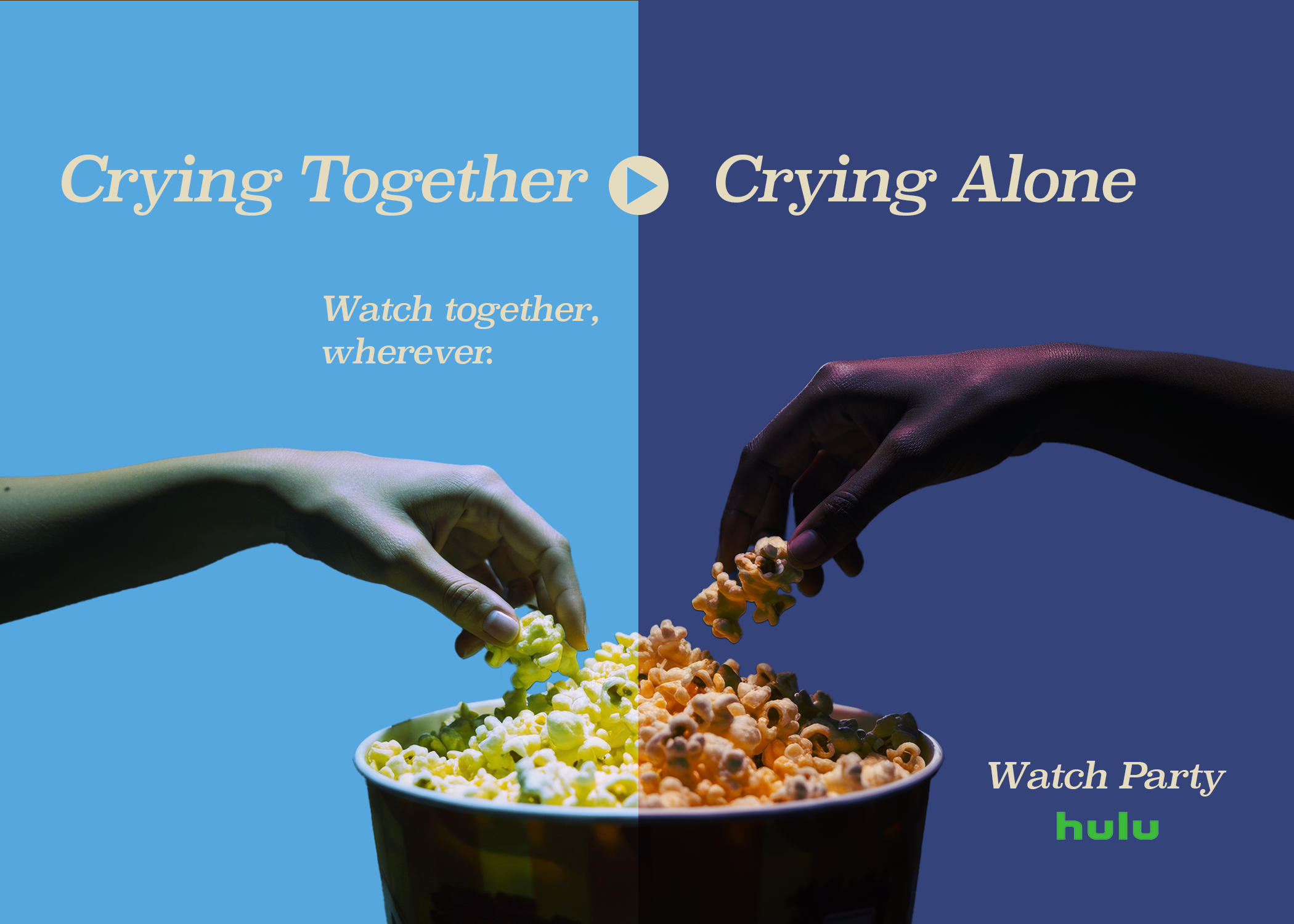 Hulu Watch Party Concept Campaign
