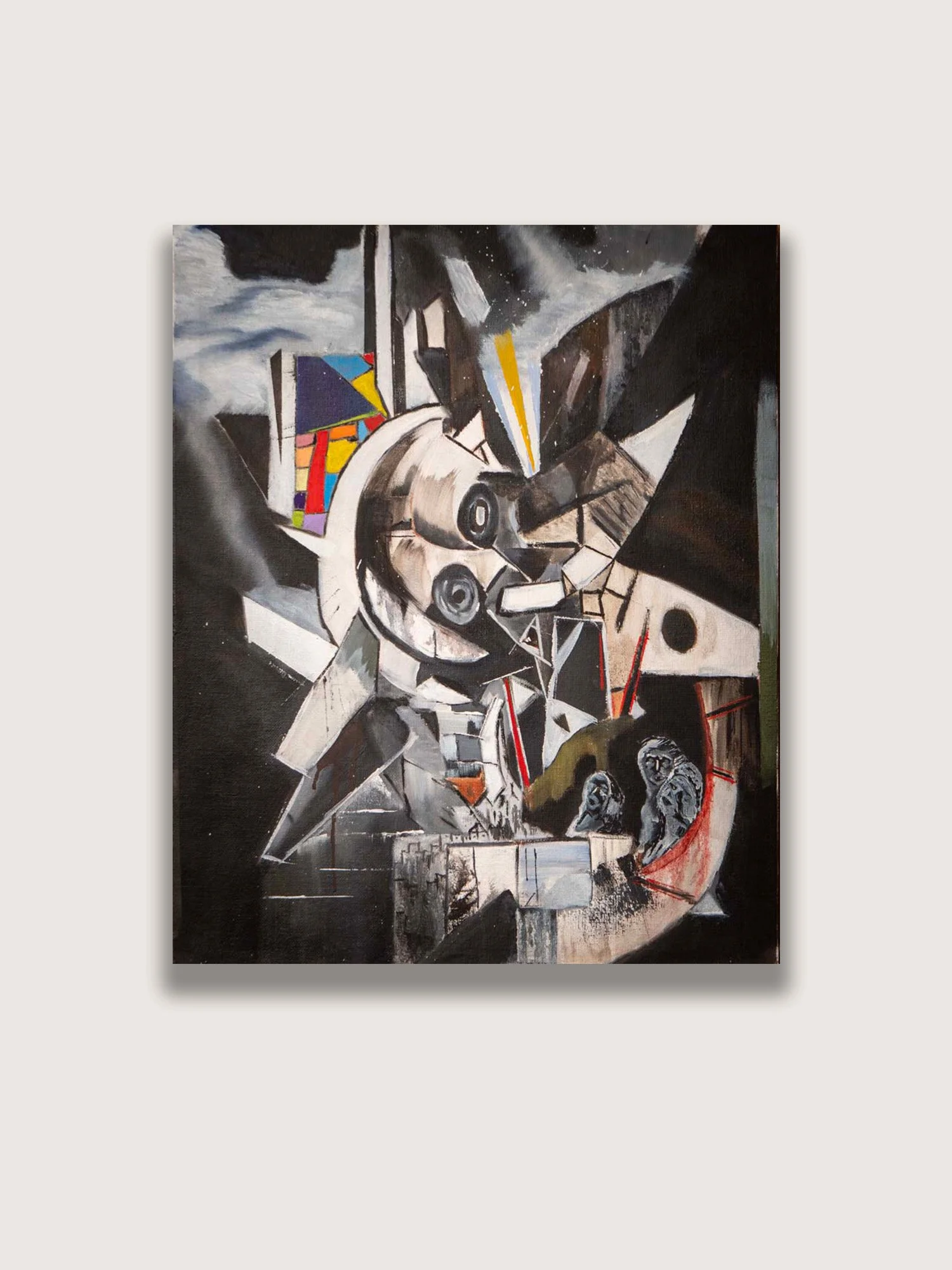 How Military Experience Influences My Cubist Paintings and Printmaking
