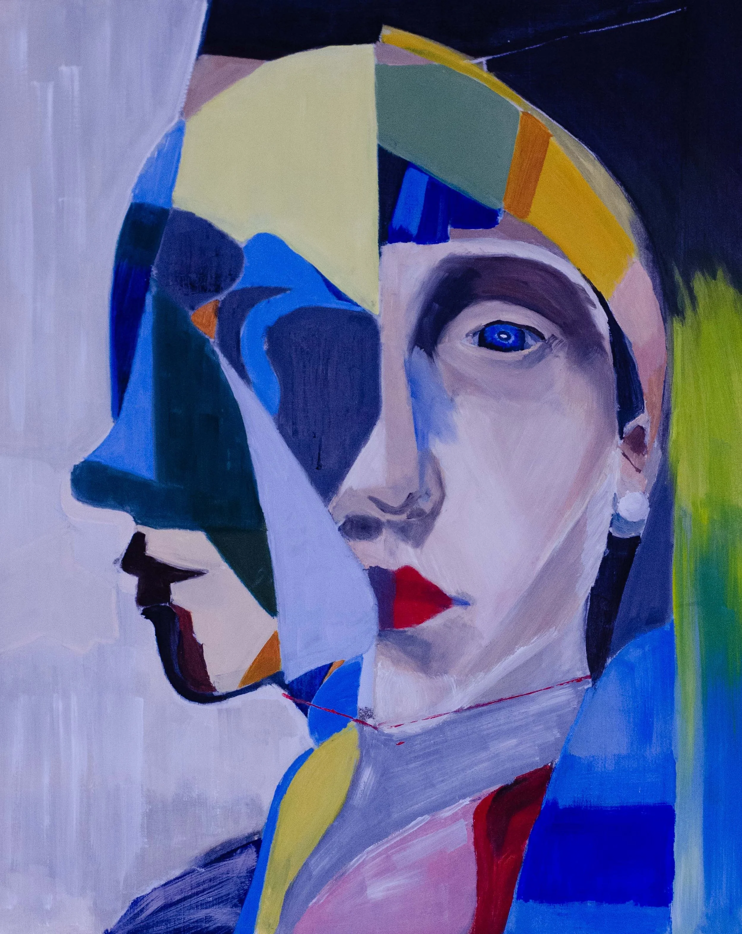 Girl With a Cubist Earring