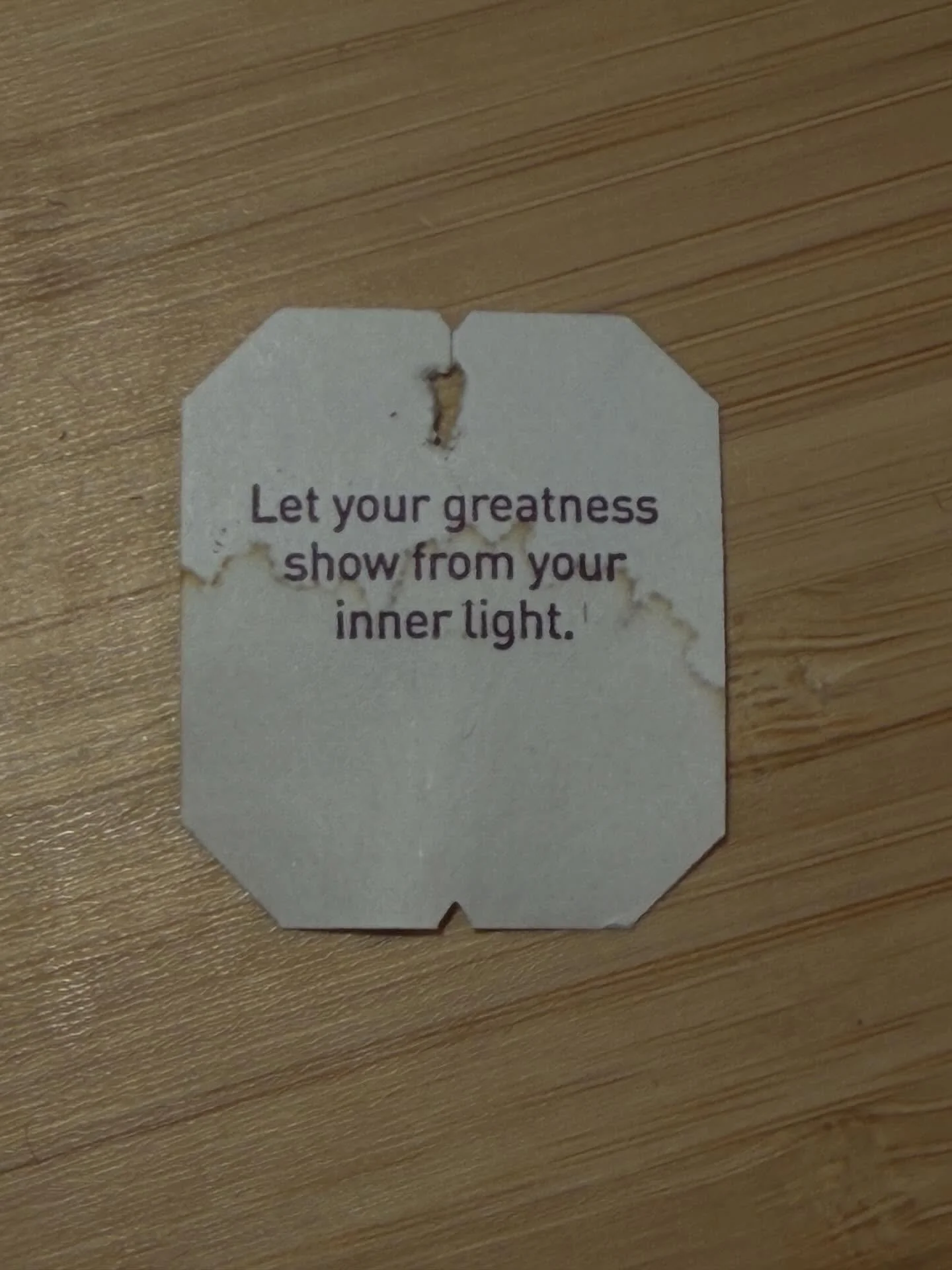 Even my tea seems to value #selfenergy. #innerlight #ifs #ifsdatingcoach