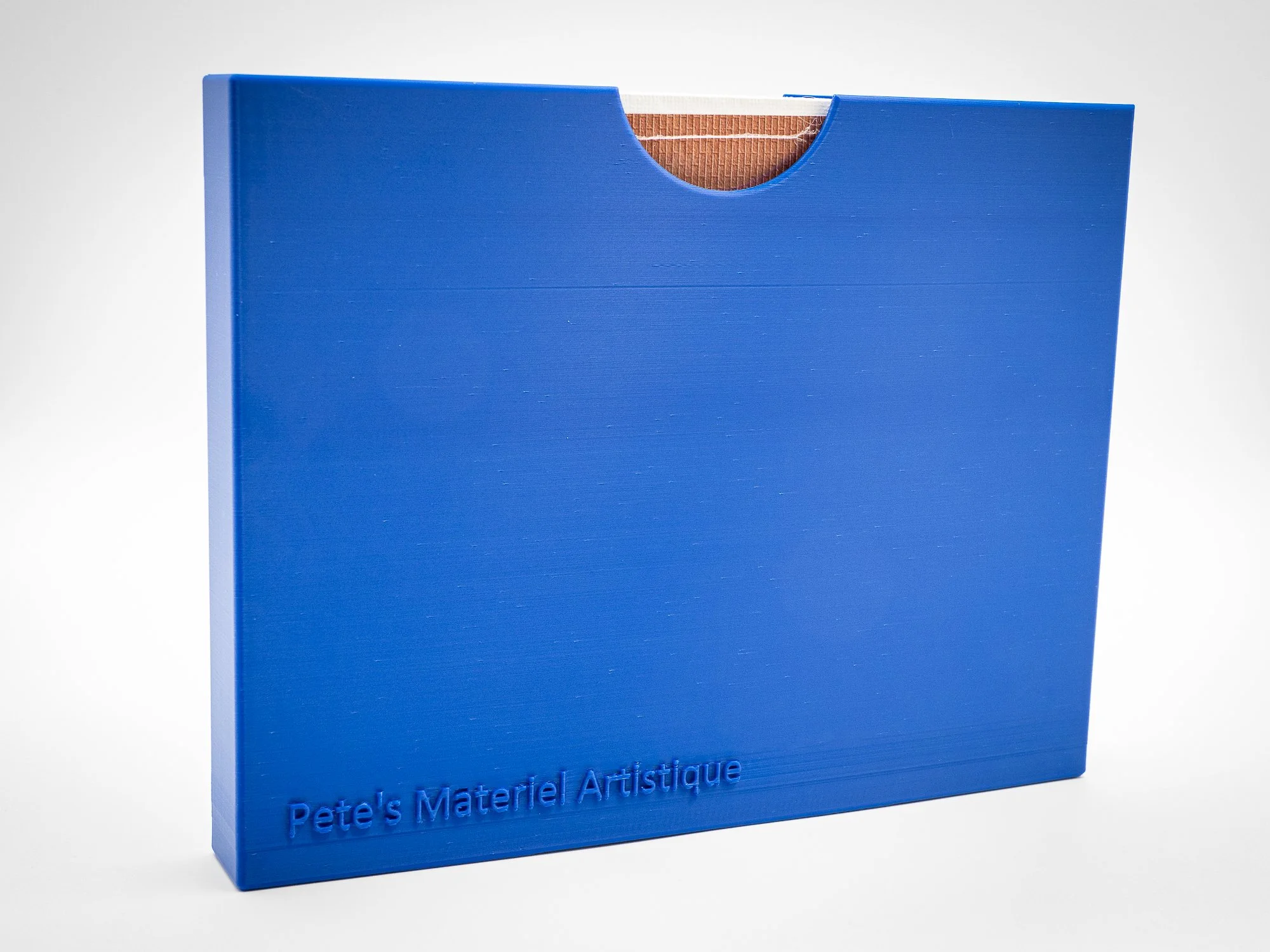 6" X 8" Wet Panel Carrier / Mineral Spirit Cup Holder Combo