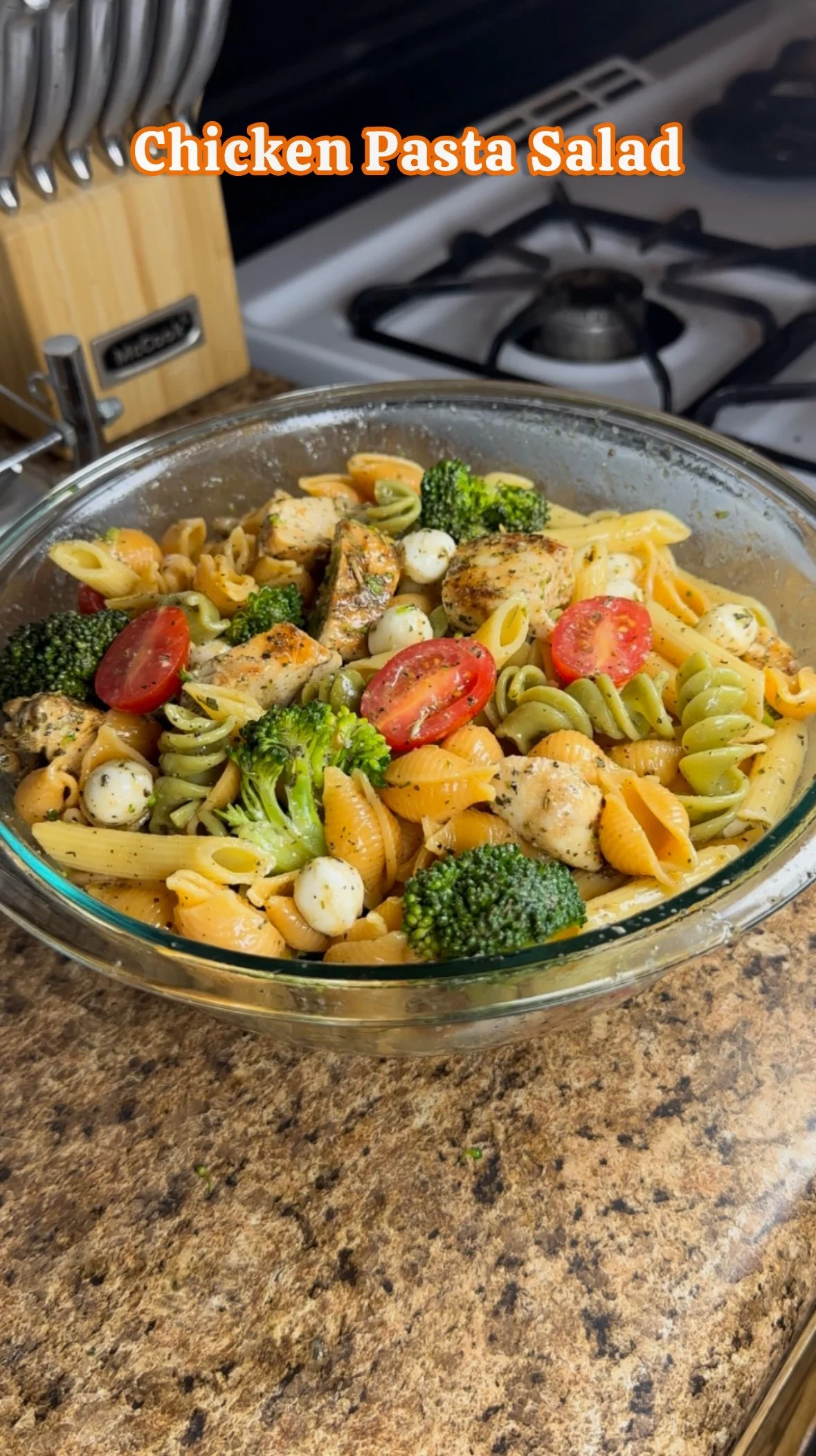Grilled Chicken Pasta Salad