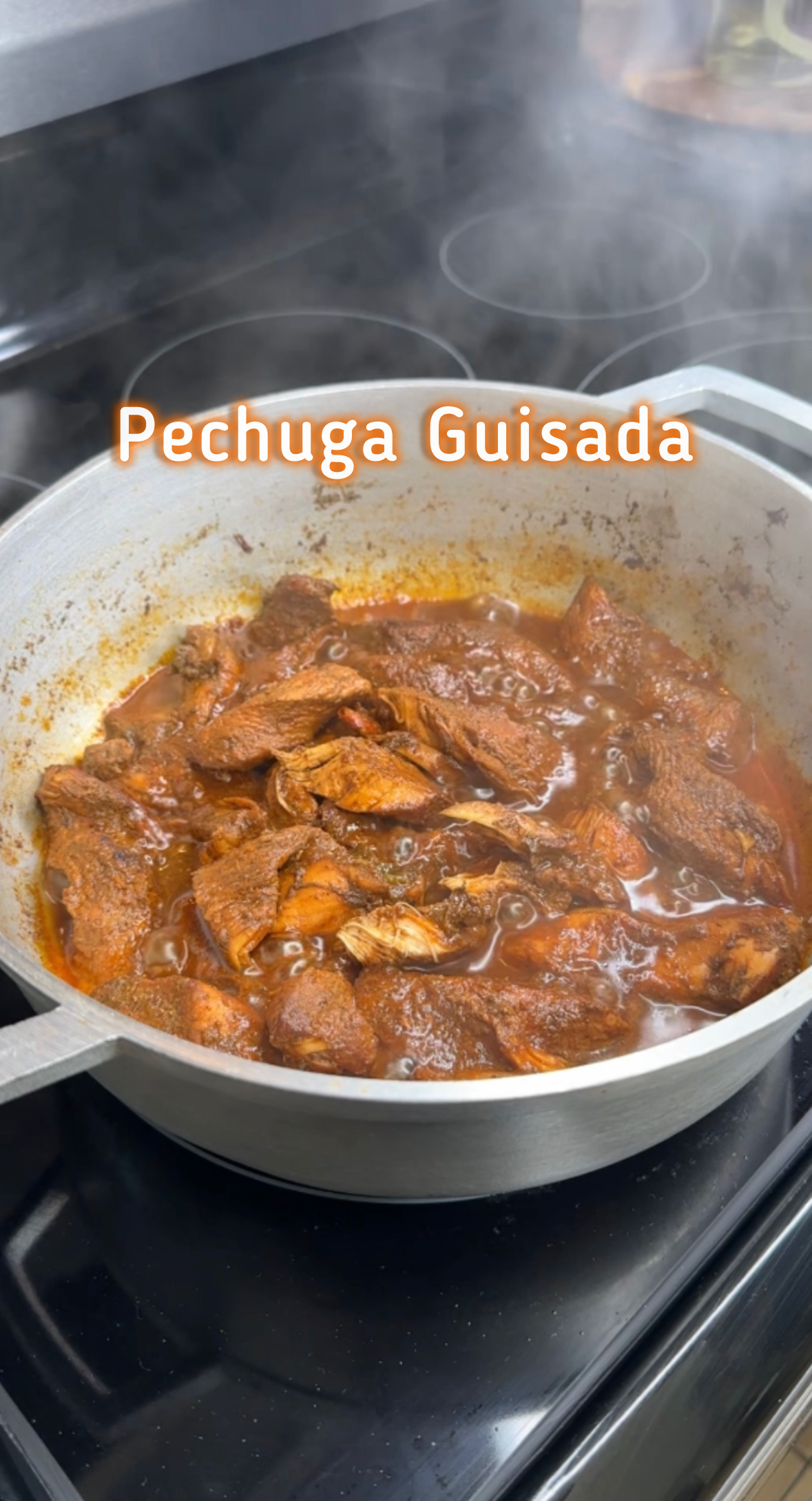 Pechuga Guisada (Dominican Stewed Chicken Breast)
