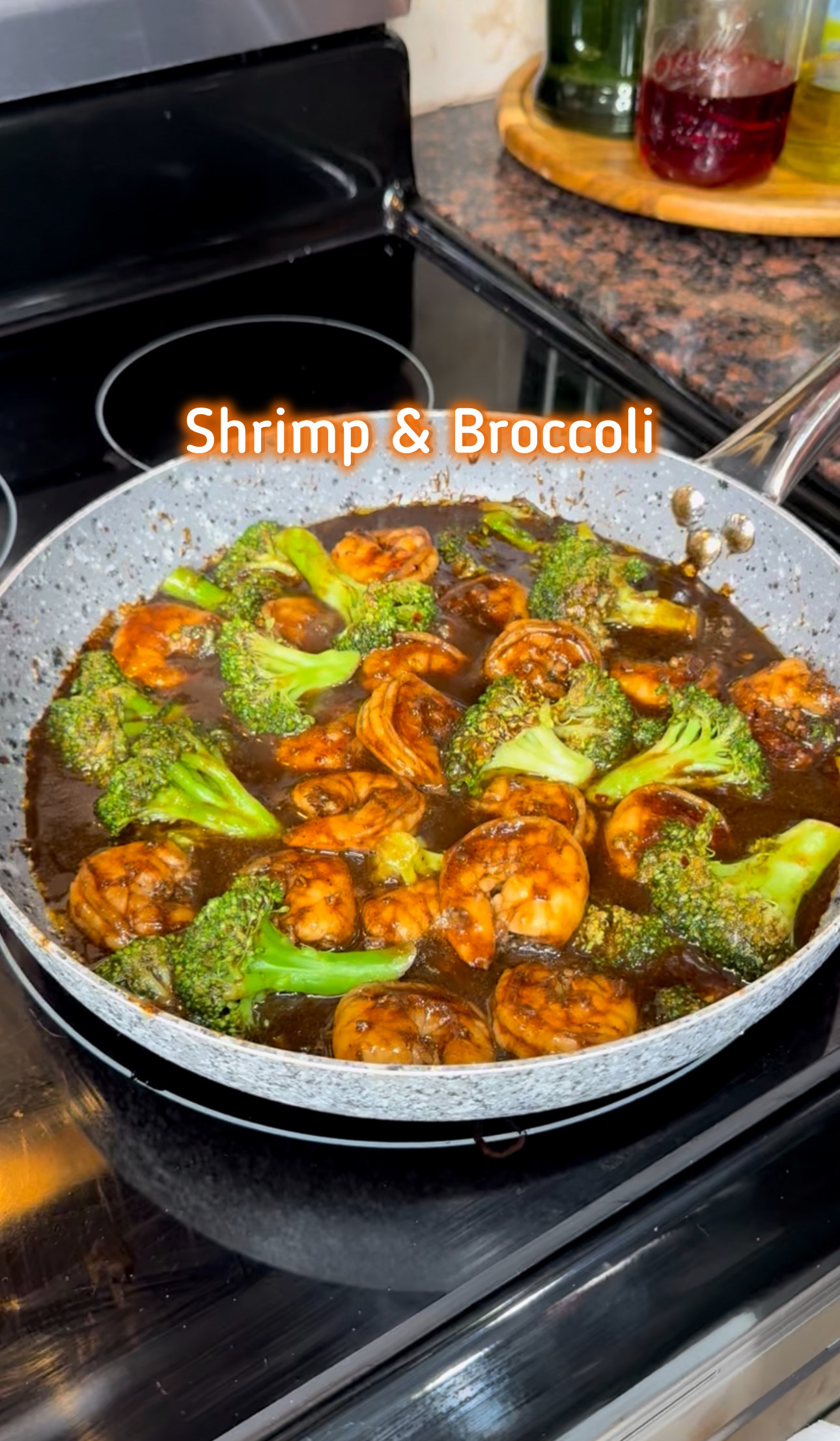 Shrimp &amp; Broccoli - Takeout Style