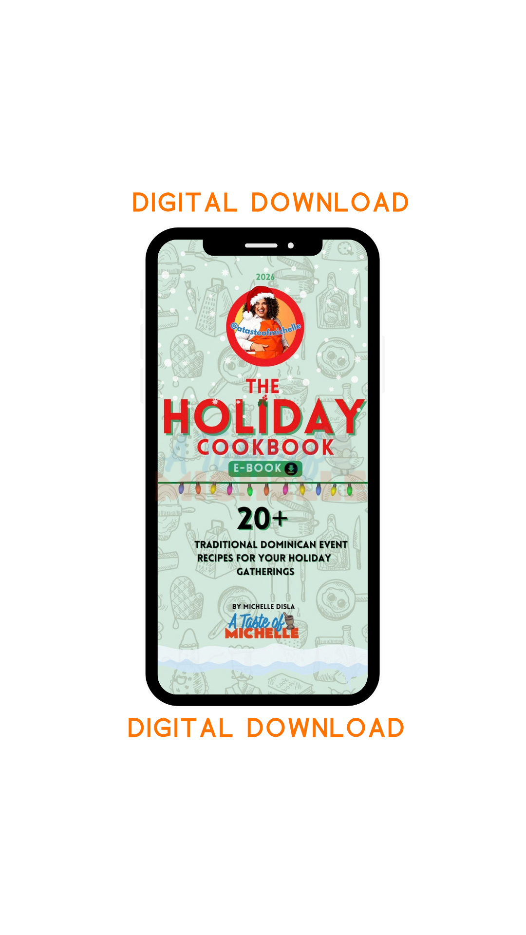 The Dominican Holidays Recipe Cookbook iphone image eBook download