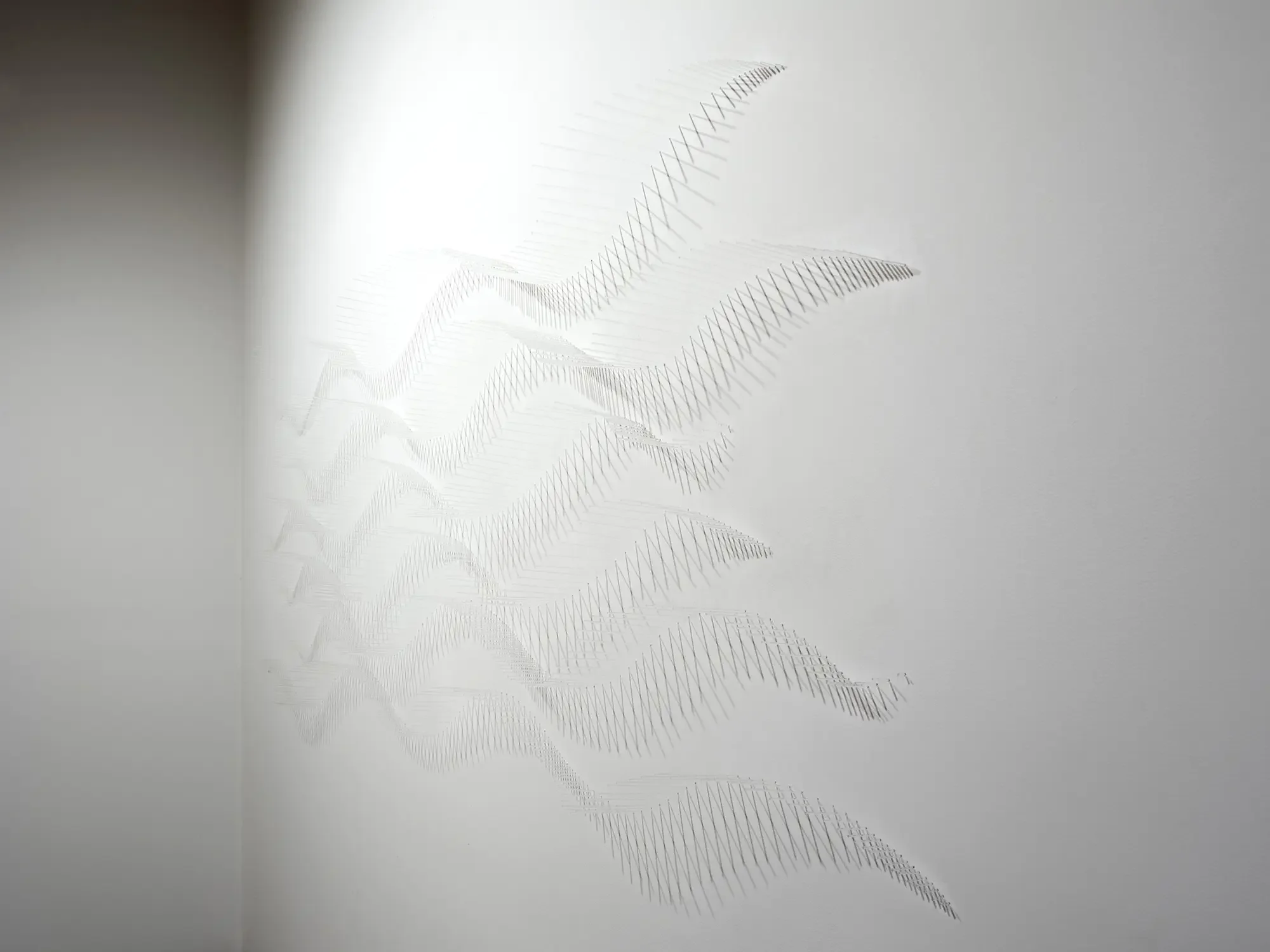 Shadowscape No. 2, 2018
Acrylic, 42 x 145 x 5.75 inches
Photo: Philipp Scholz Rittermann