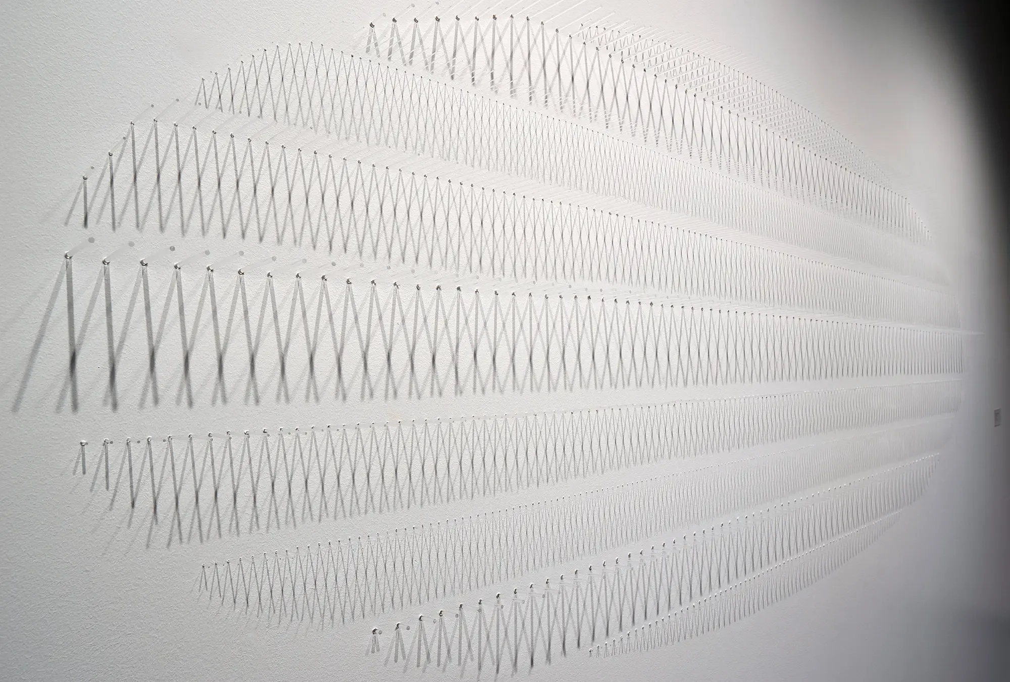 Shadowscape No. 4, 2019
Acrylic, 44 x 113 x 5 inches