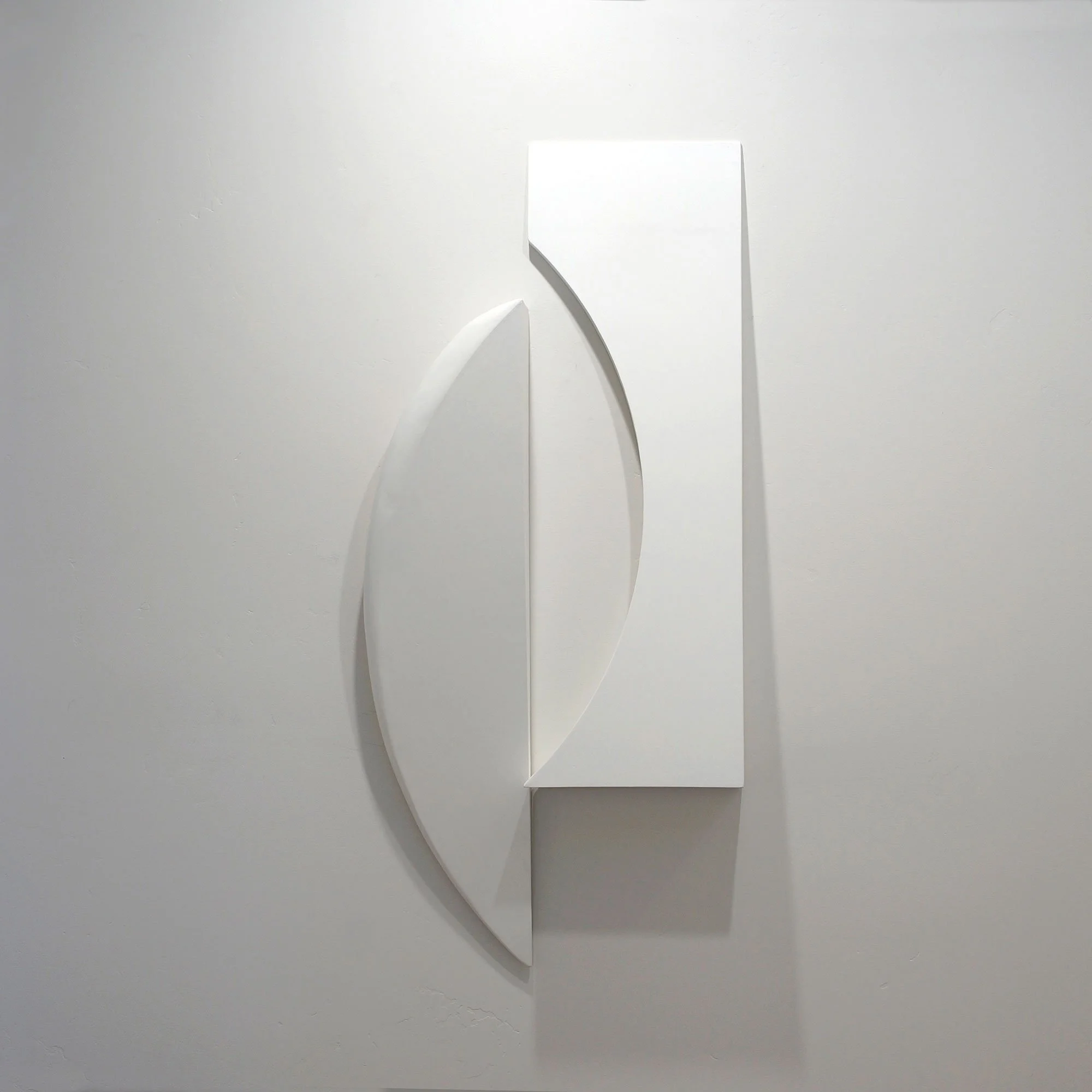 Longing, 2022
Wood, foam, patching compound, paint, 40 x 17.5 x 4 inches