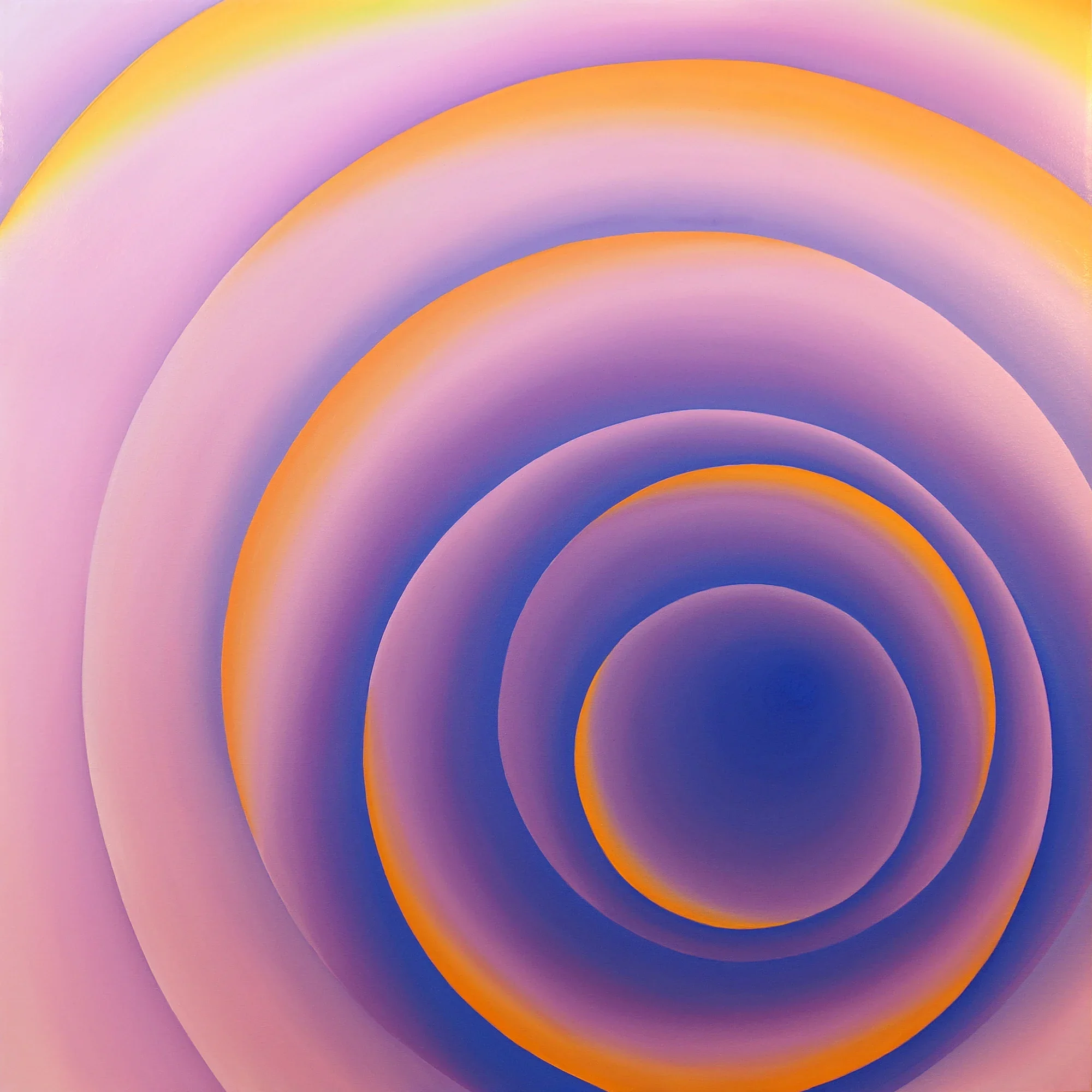 Down the Rabbit Hole, 2015
Oil on canvas, 48 x 48 inches