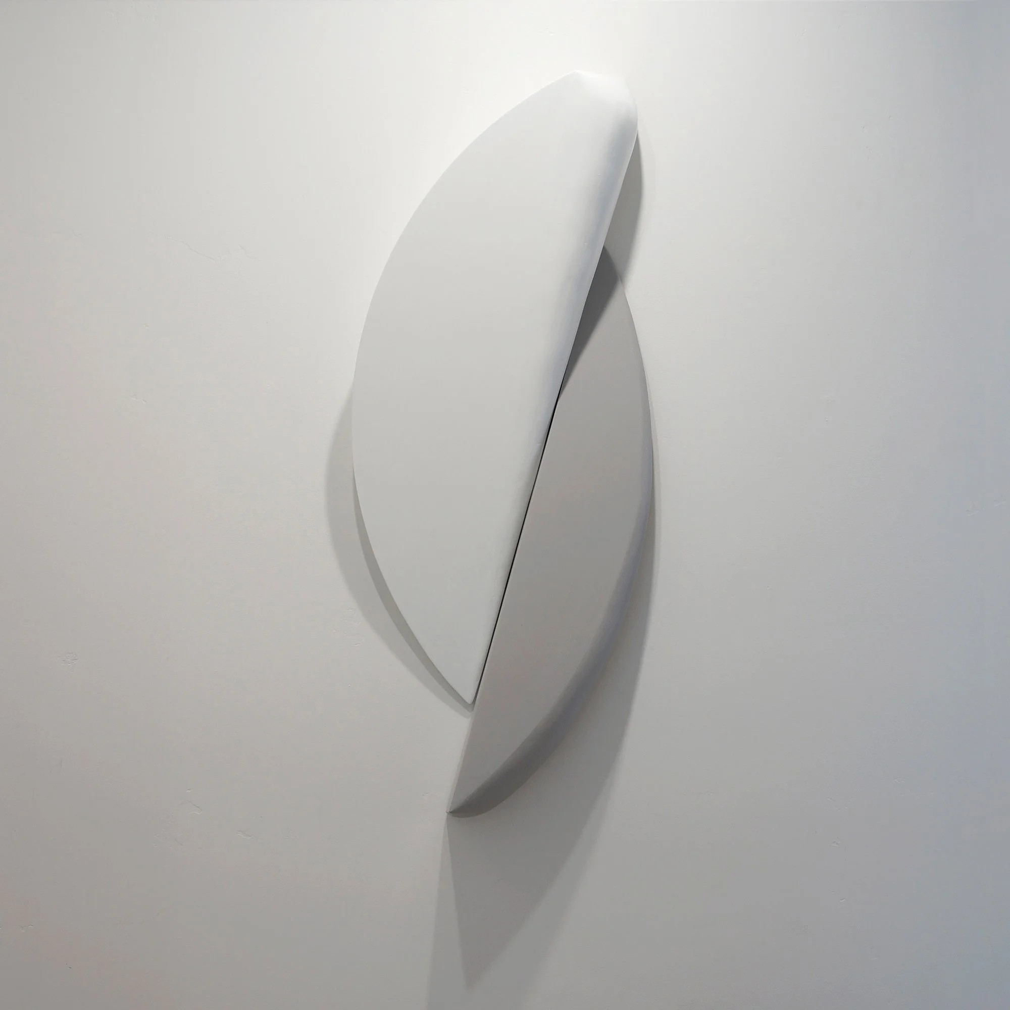 Embrace, 2022
Wood, foam, patching compound, paint, 32 x 15 x 4.5 inches