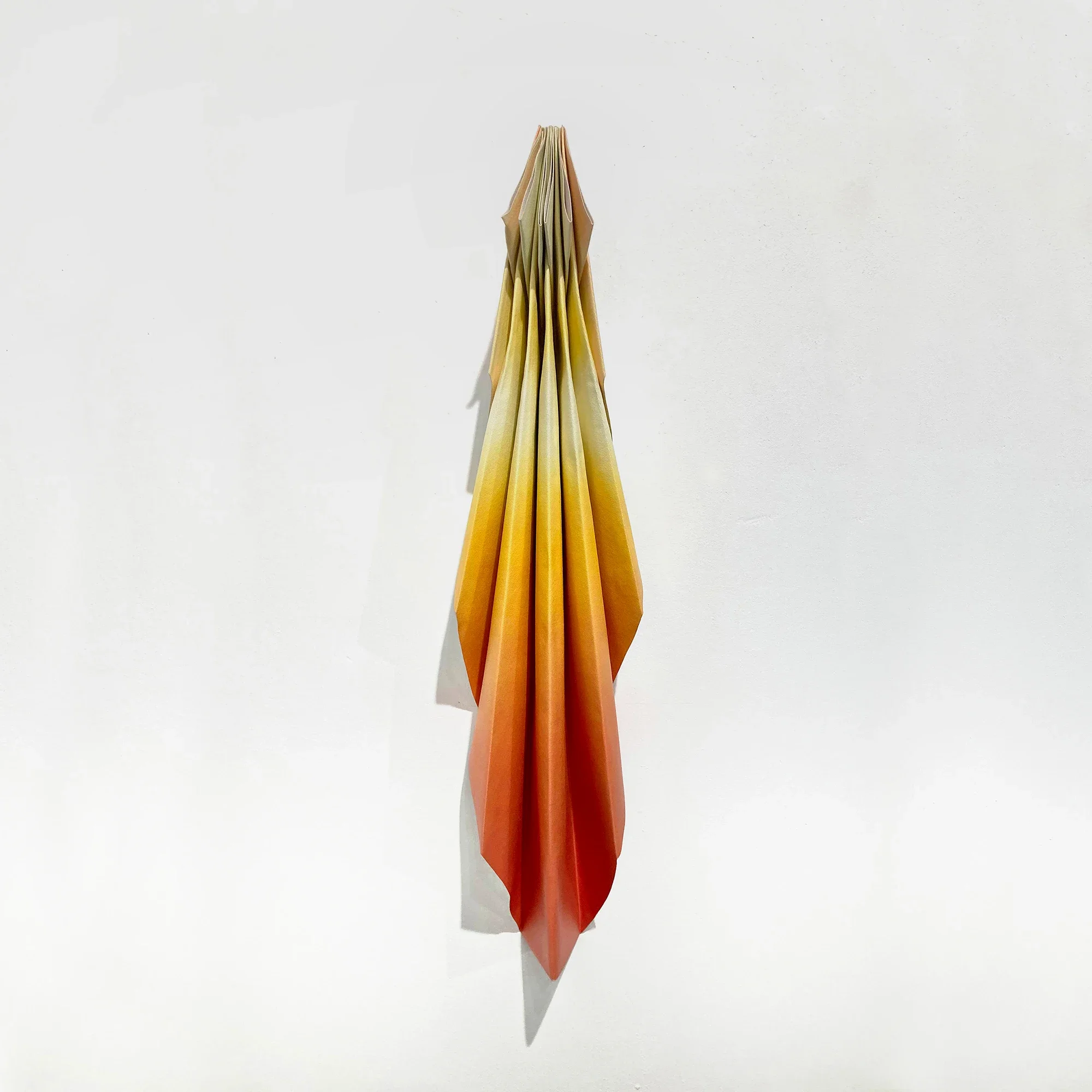 Kniphofia (Red Hot Poker), 2024
Oil on canvas, folded, 32 x 8 x 7 inches