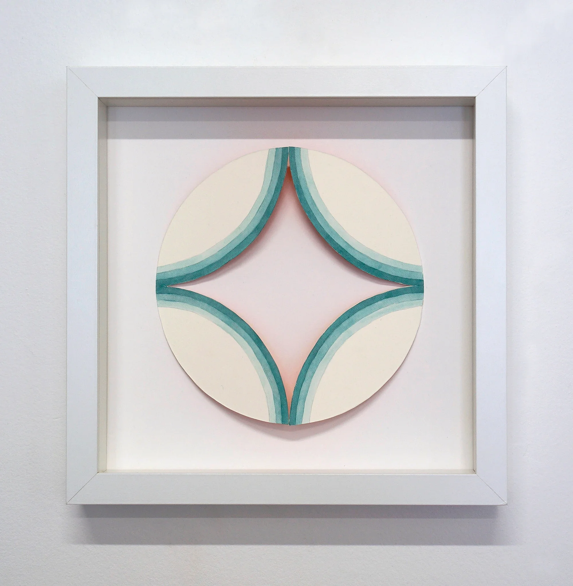 Absorb and Reflect No. 2
Ink and graphite on paper, 10 x 10 inches