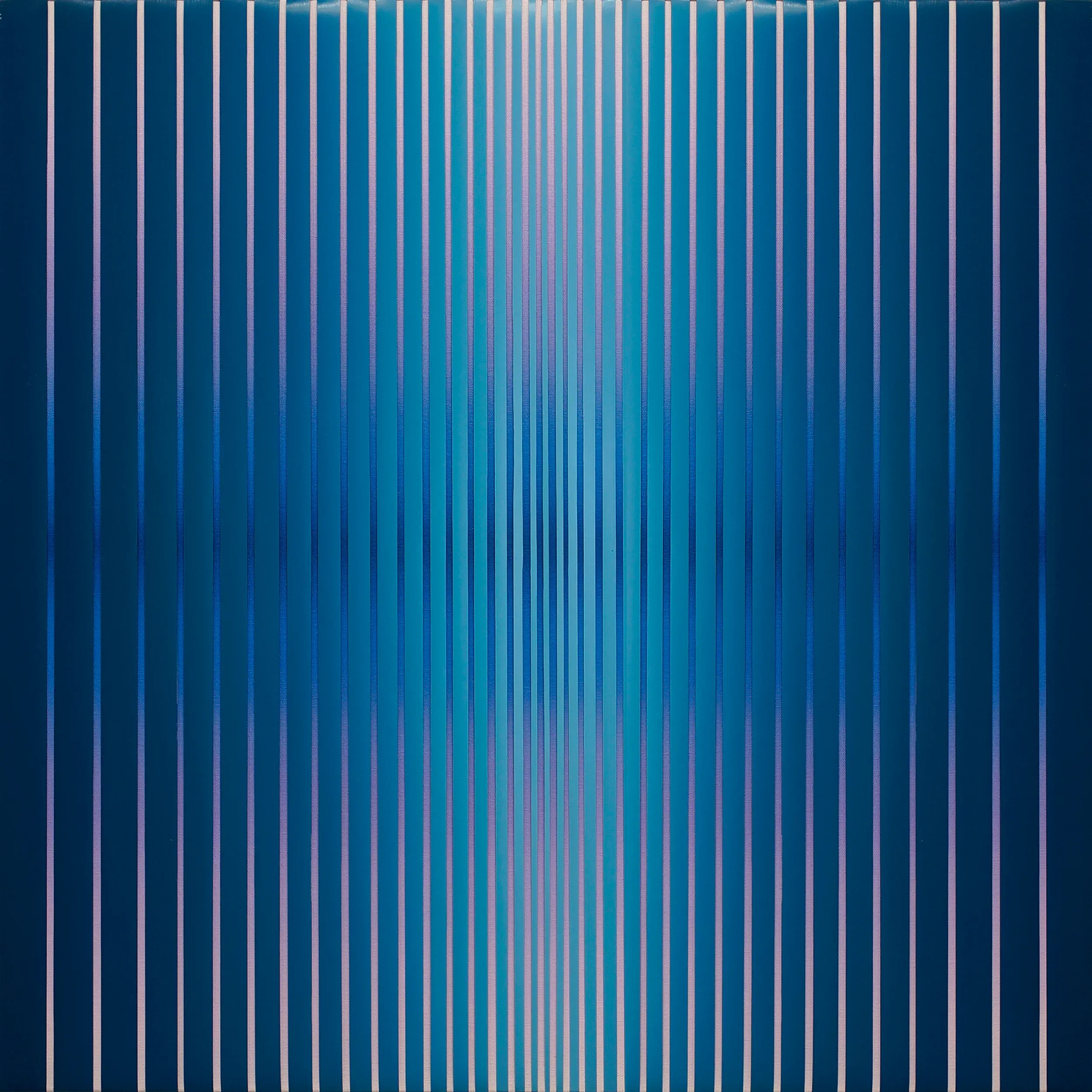 throughLINE I, 2025
Oil on cut mylar and canvas, 30 x 30 inches