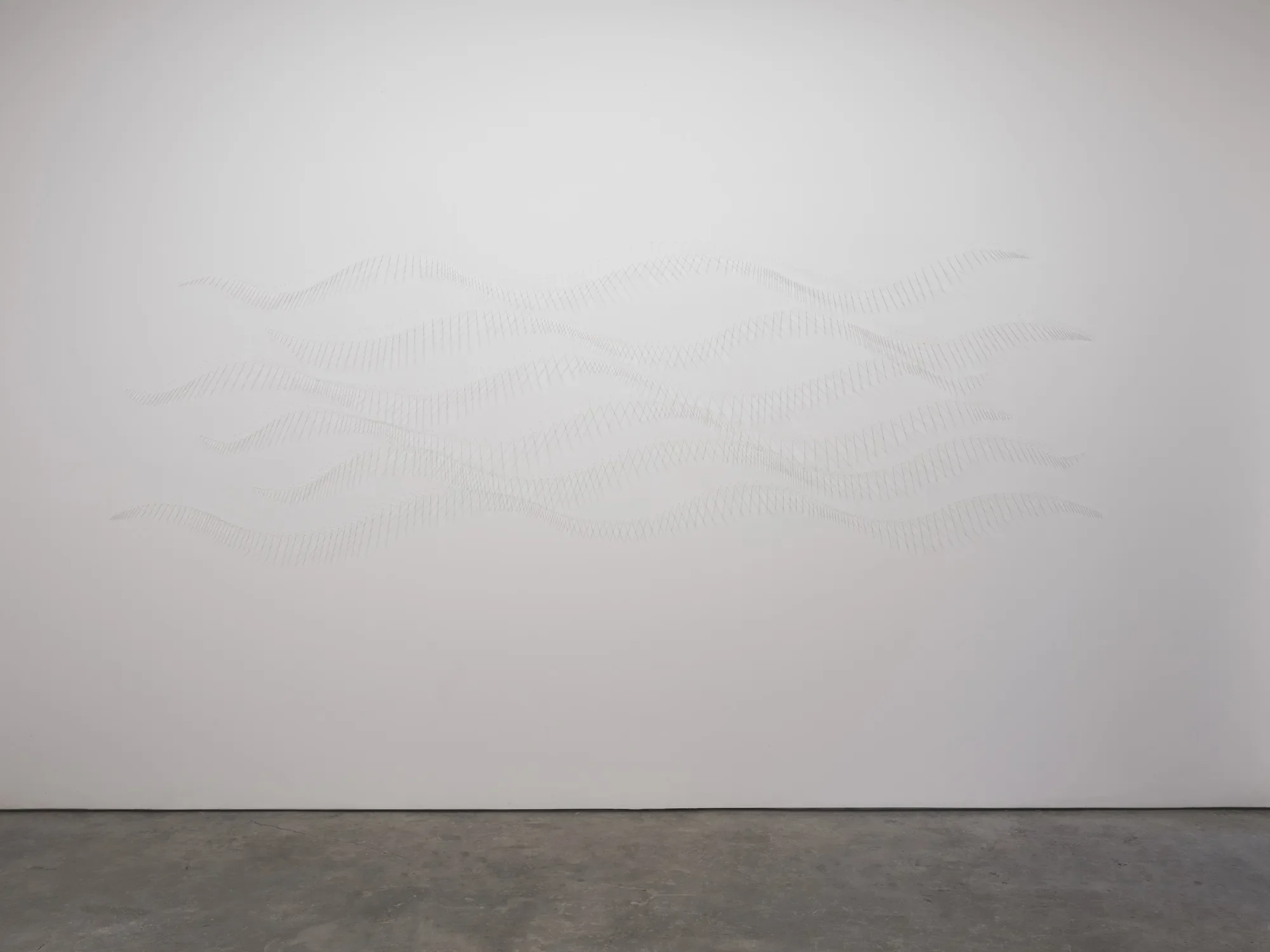 Shadowscape No. 2, 2018
Acrylic, 42 x 145 x 5.75 inches
Photo: Philipp Scholz Rittermann