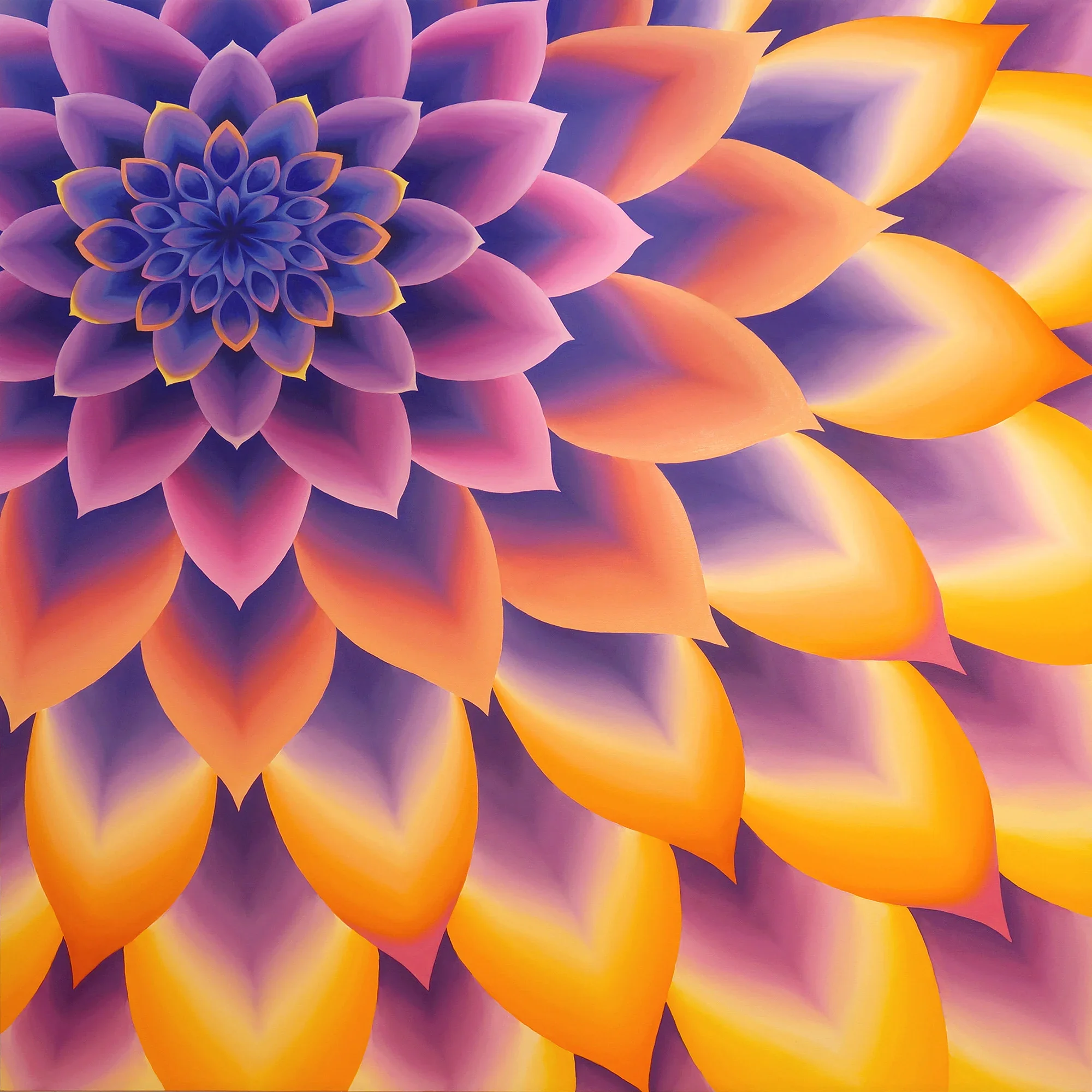 Anthesis, 2015
Oil on canvas, 60 x 60 inches