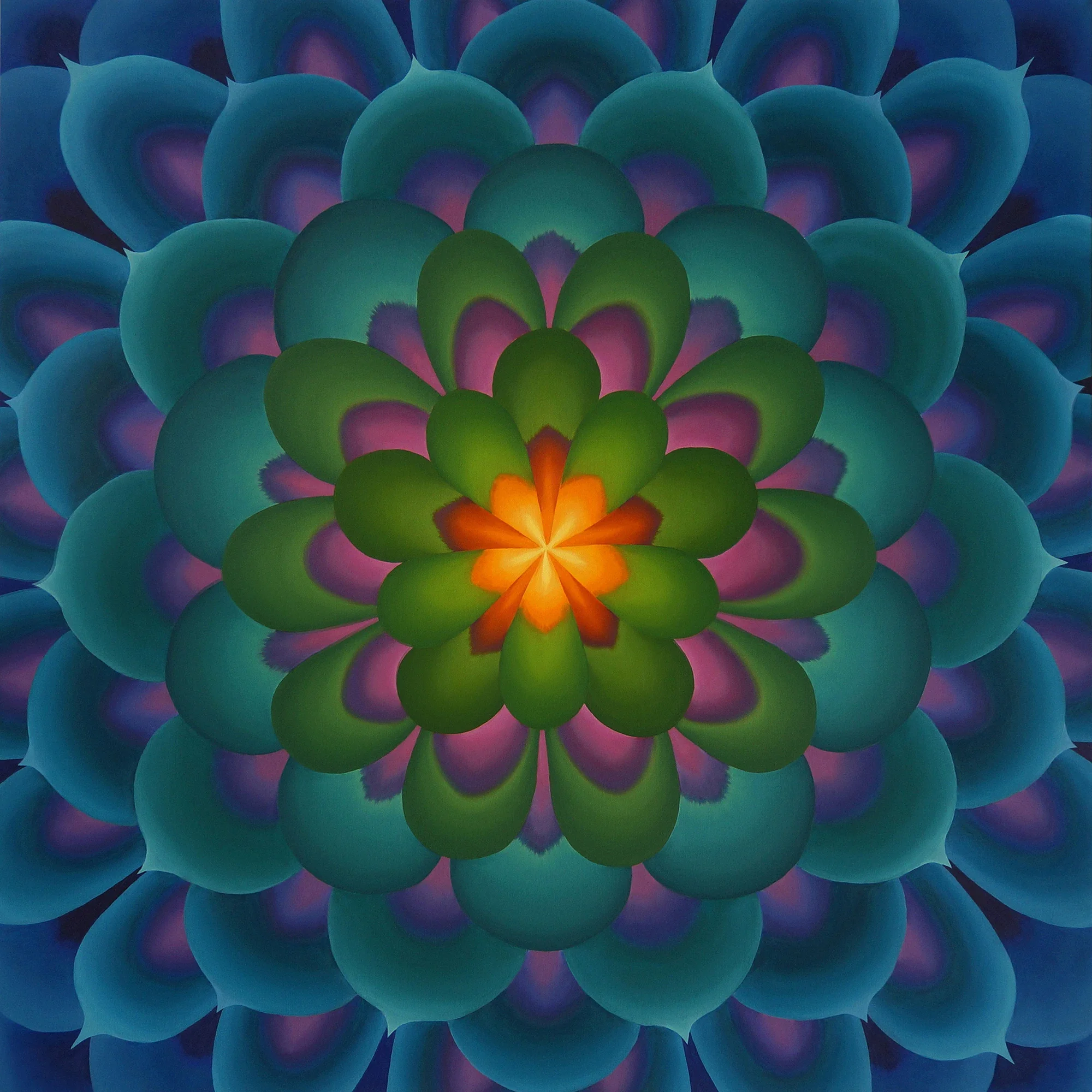 Forbidden Flora, 2015
Oil on canvas, 60 x 60 inches