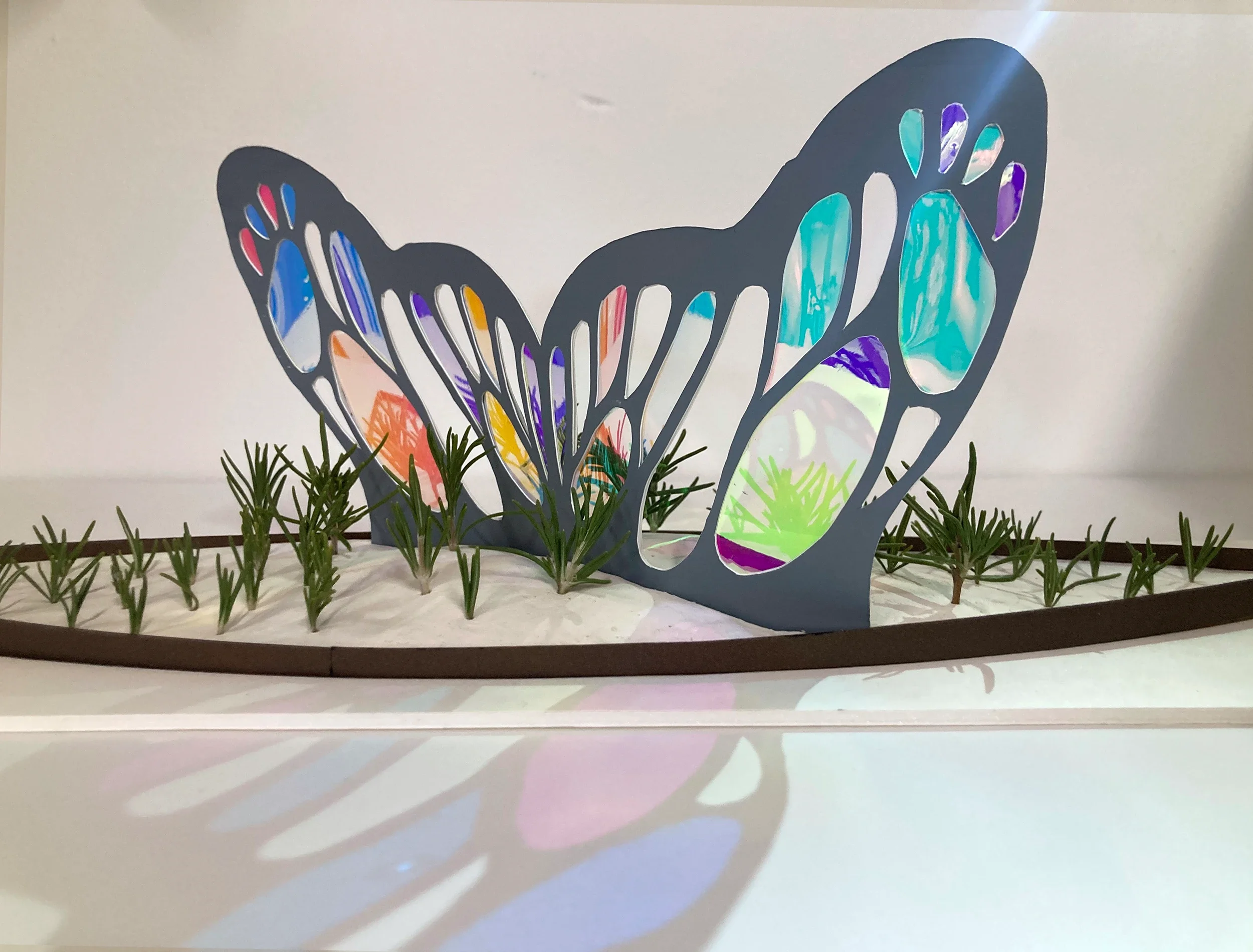 Garden of Transformation (Liberty Station), 2024
Study model