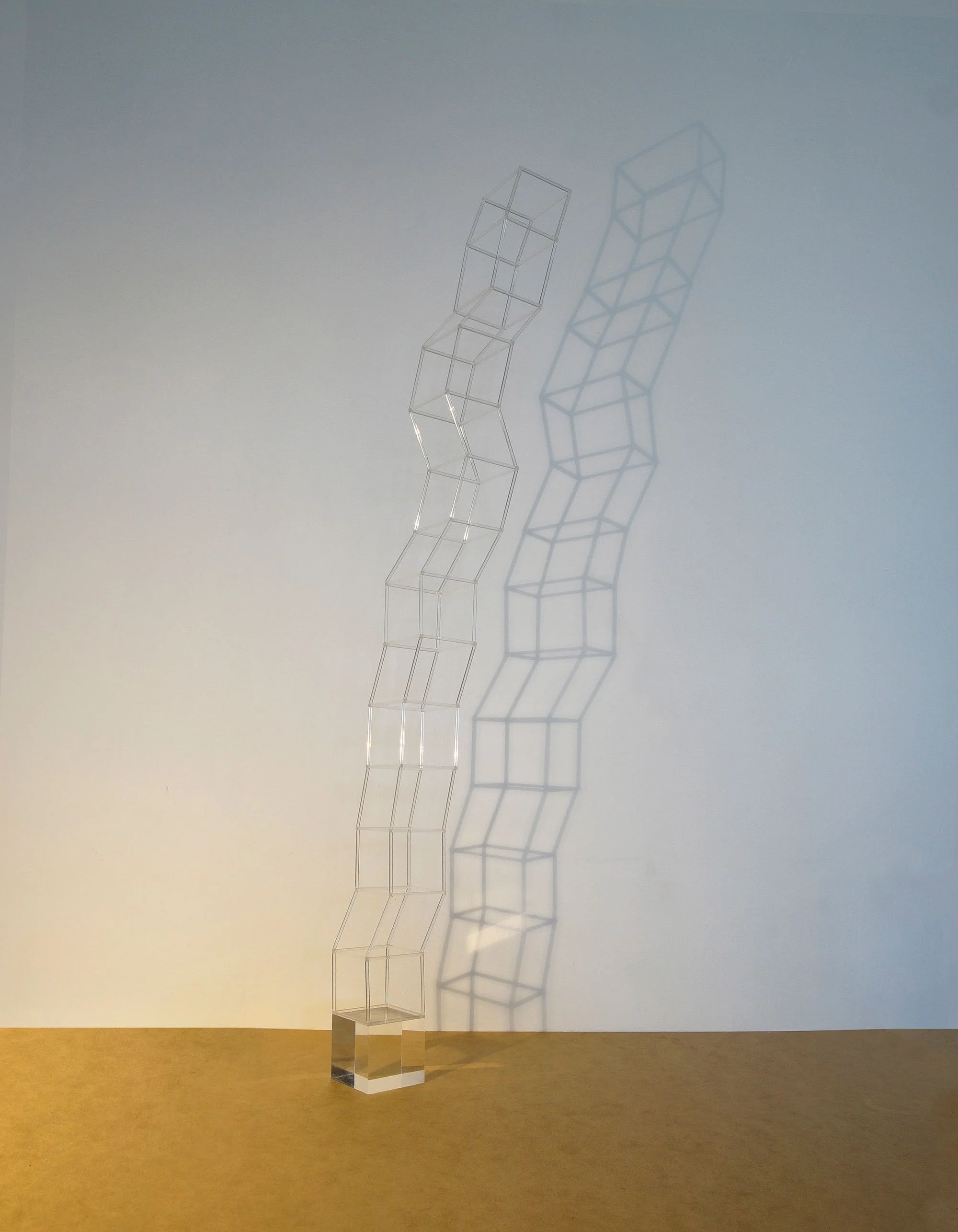 Tower of Cubes No.2, 2018
Acrylic, 10 x 41 x 10 inches