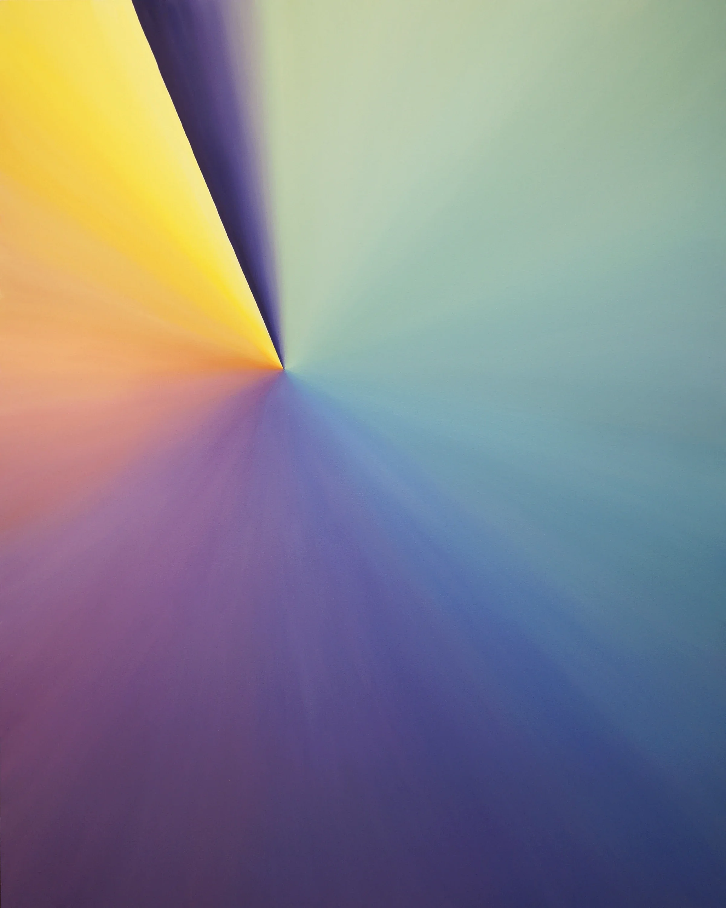 Origami Unfolding No.2, 2016
Oil on canvas, 60 x 48 inches