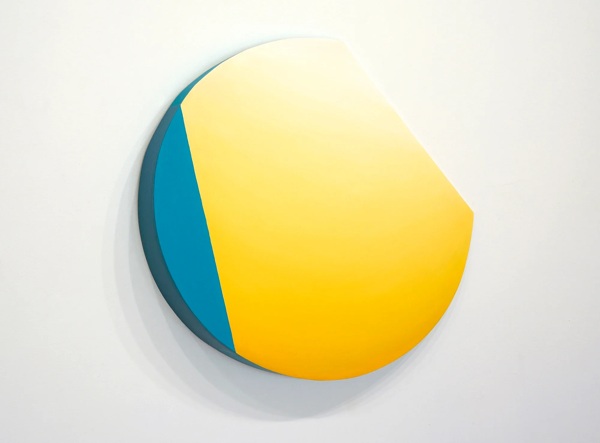 Gibbous, 2020
Oil on panel, 24 x 25 x 4.5 inches