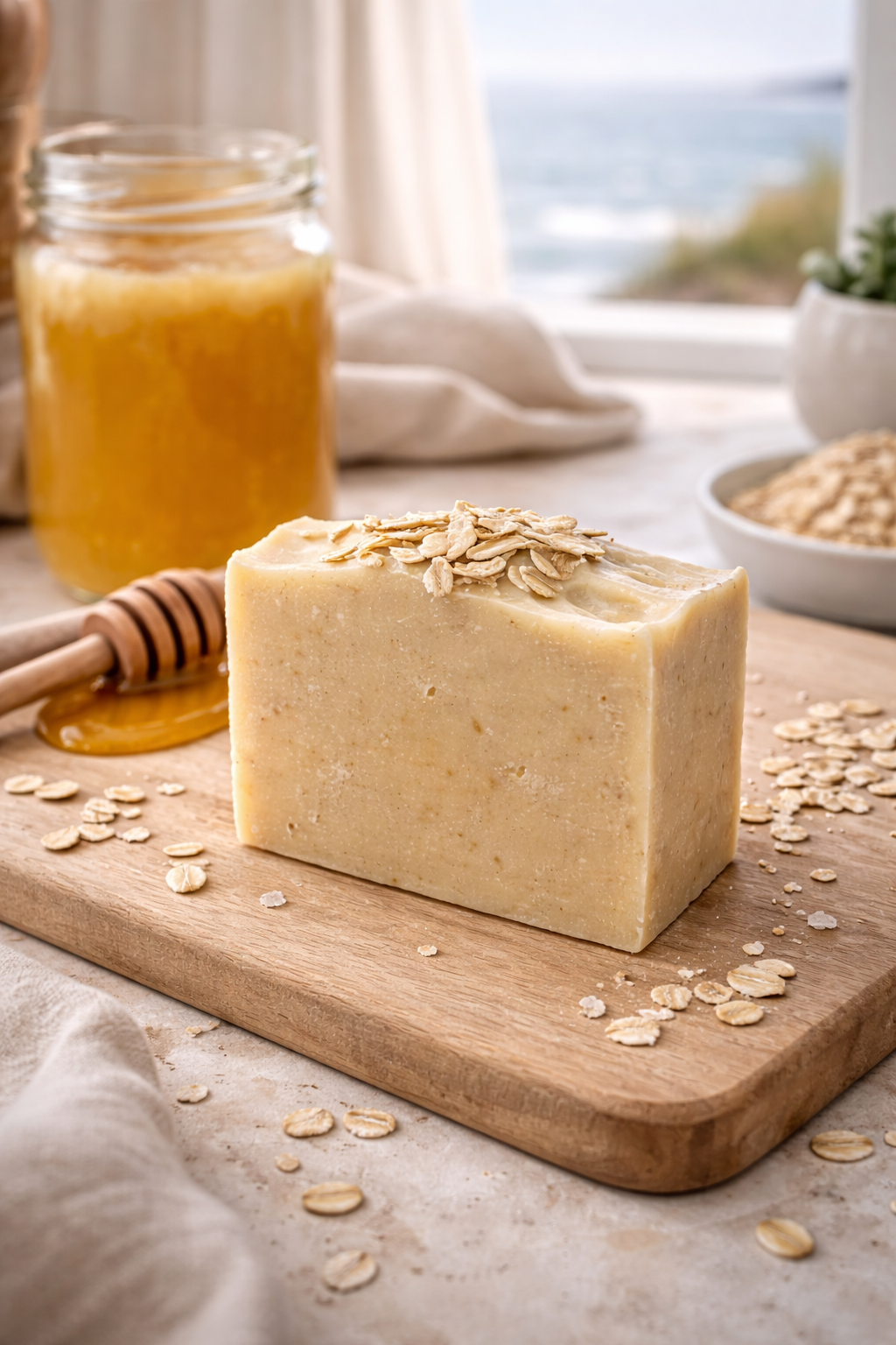 Honey + Oats Goat Milk Soap