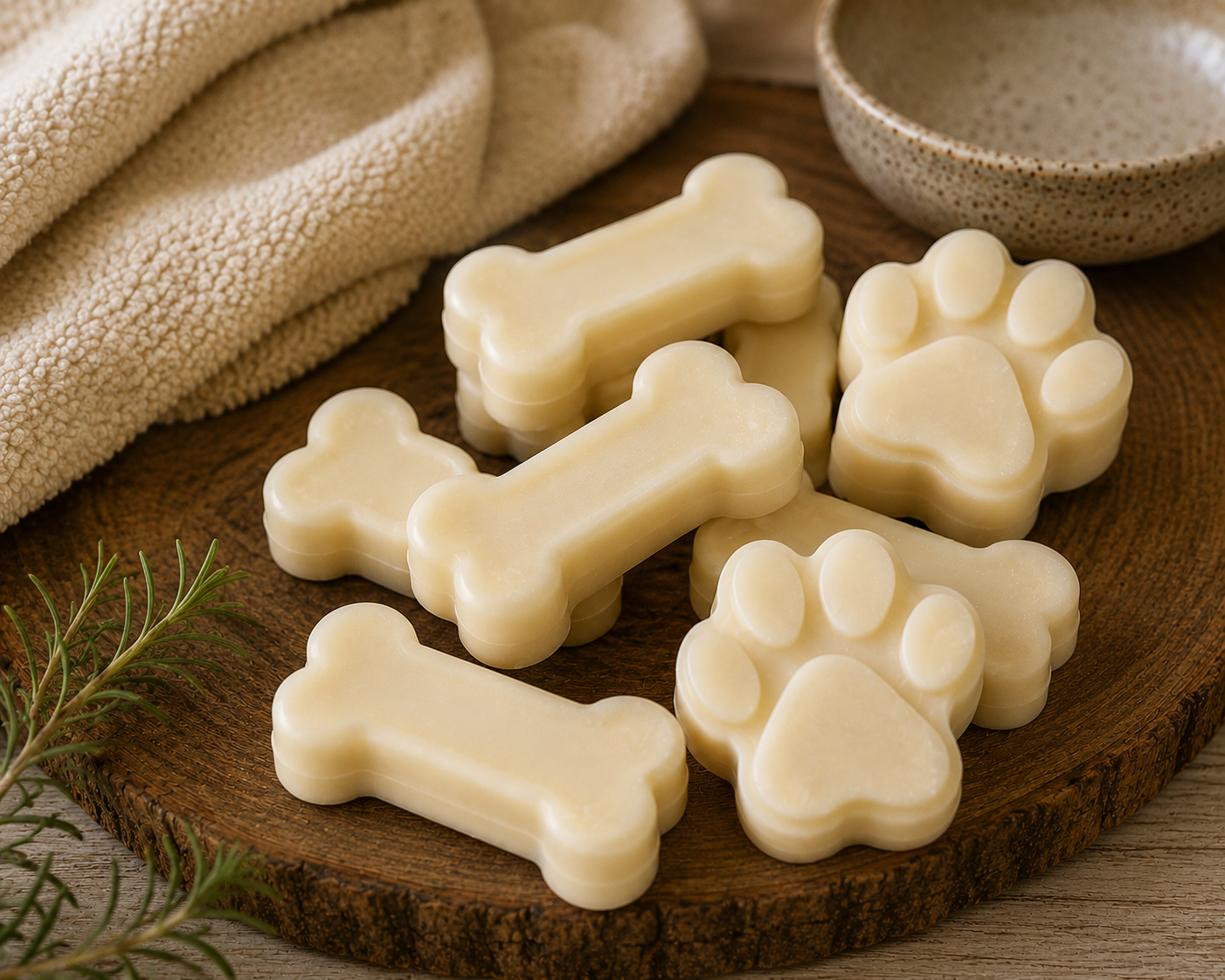 Tallow Dog Wash Soap Bars