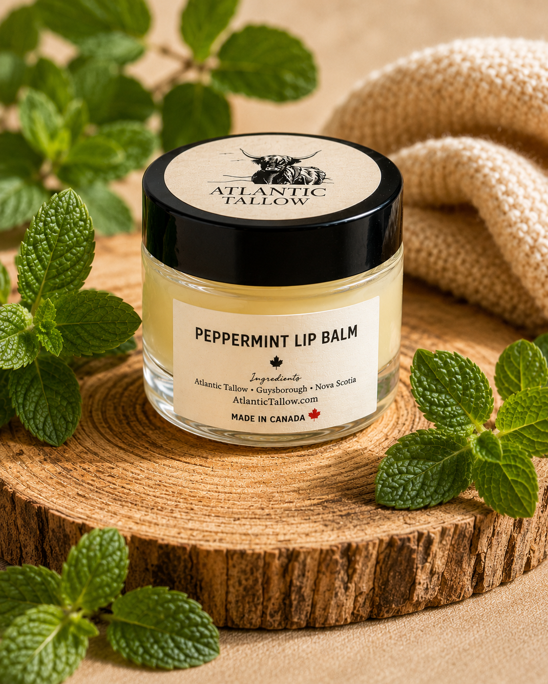 Peppermint Lip Balm