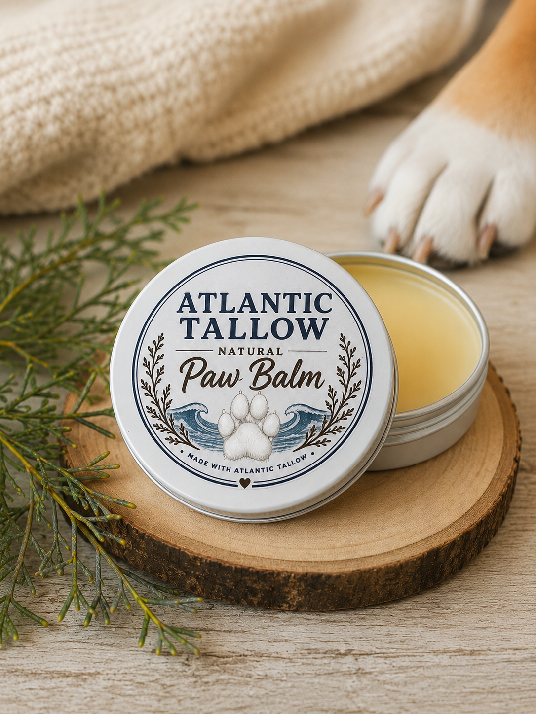 Atlantic Tallow Paw Balm