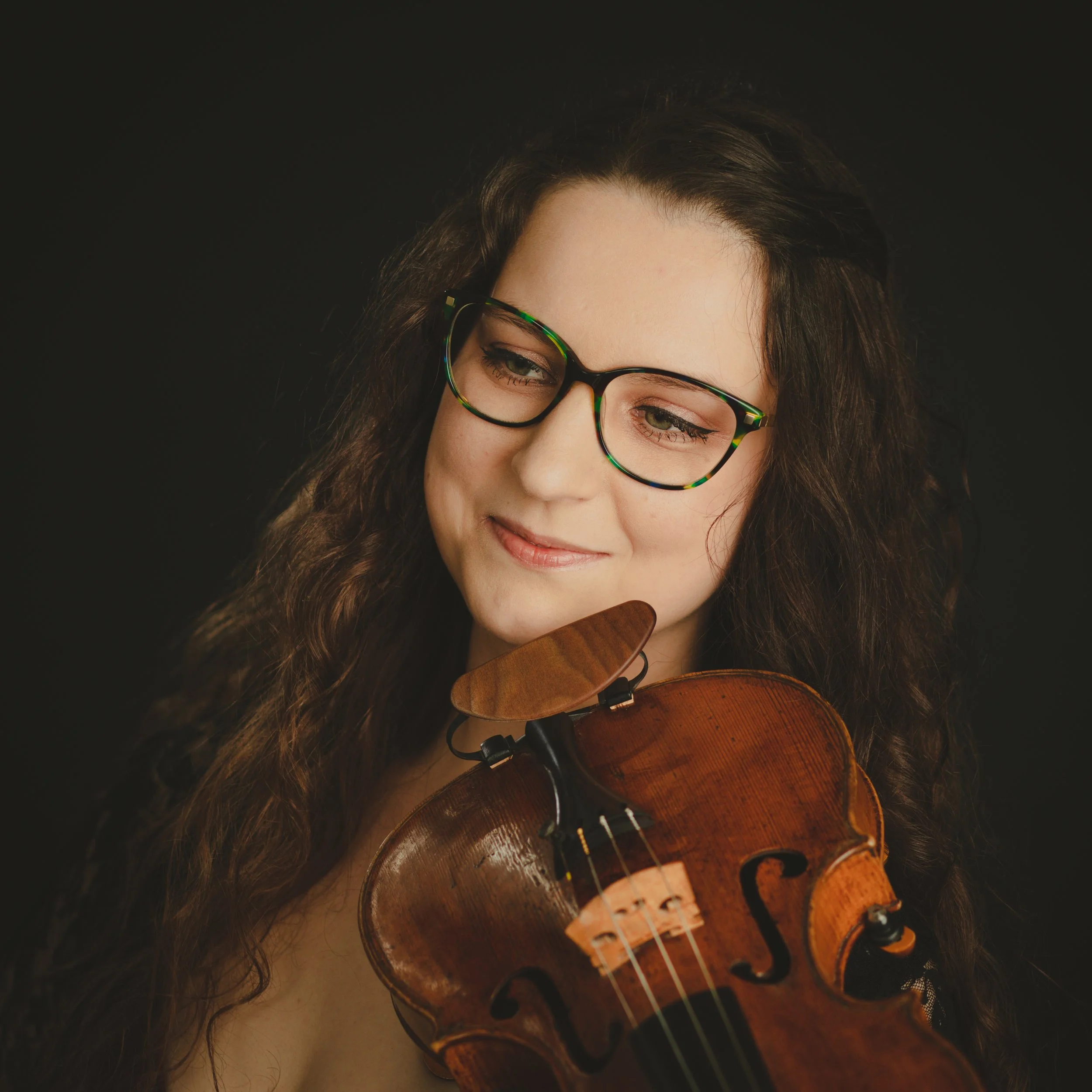 Studio Portrait of Katy Smith Violinst