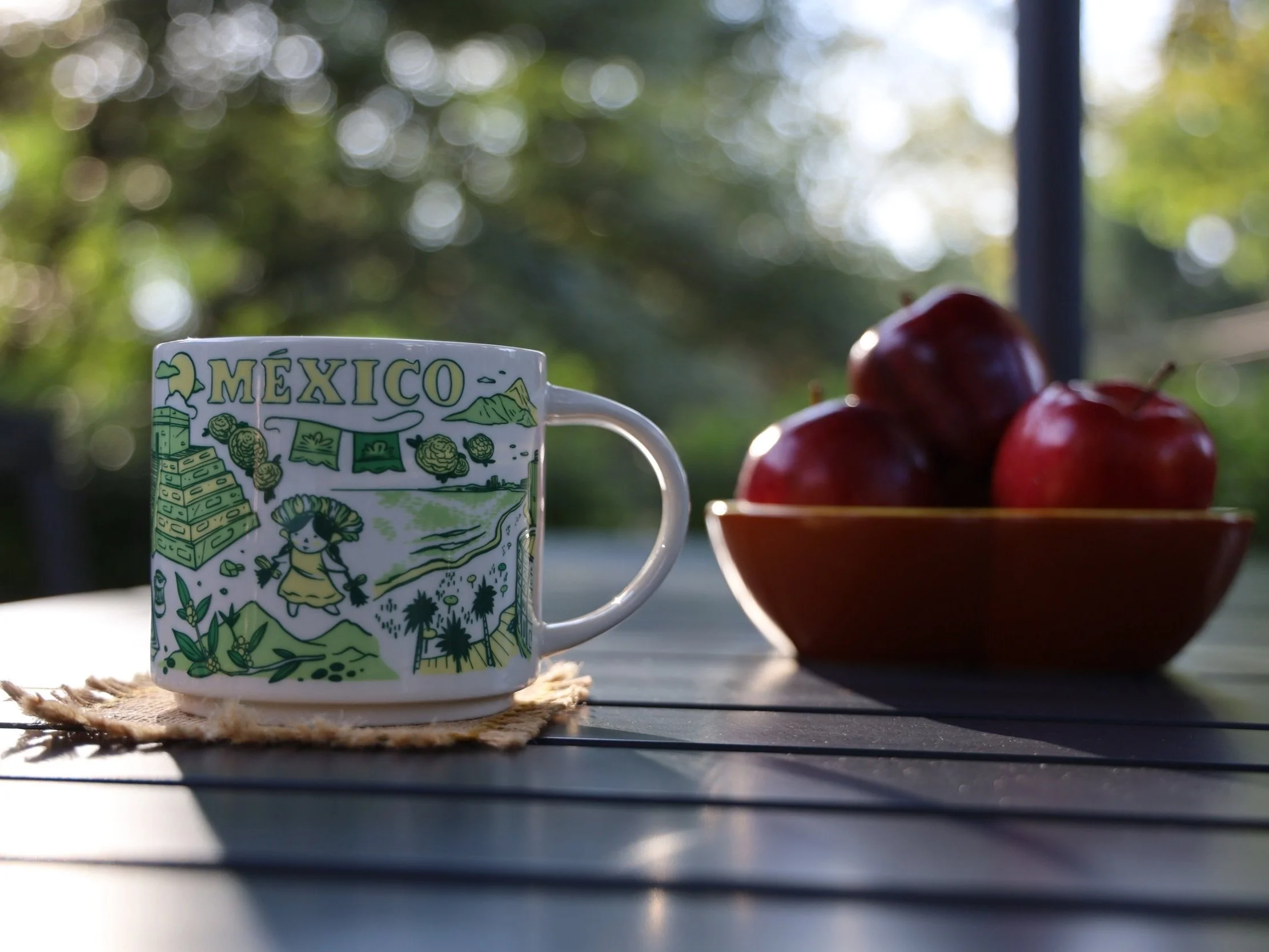 Coffee on roof garden