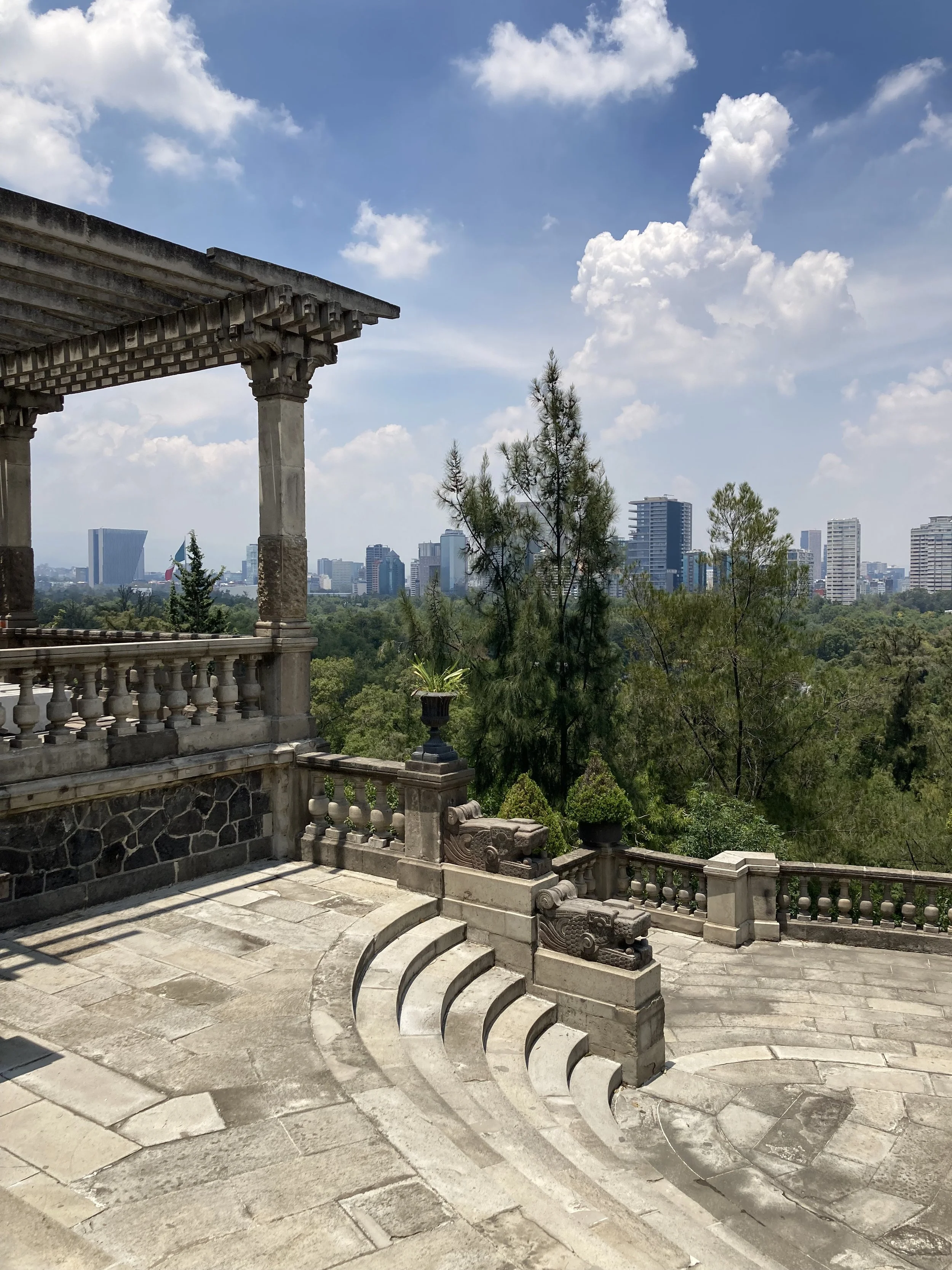 View from the Chapultepec Castle